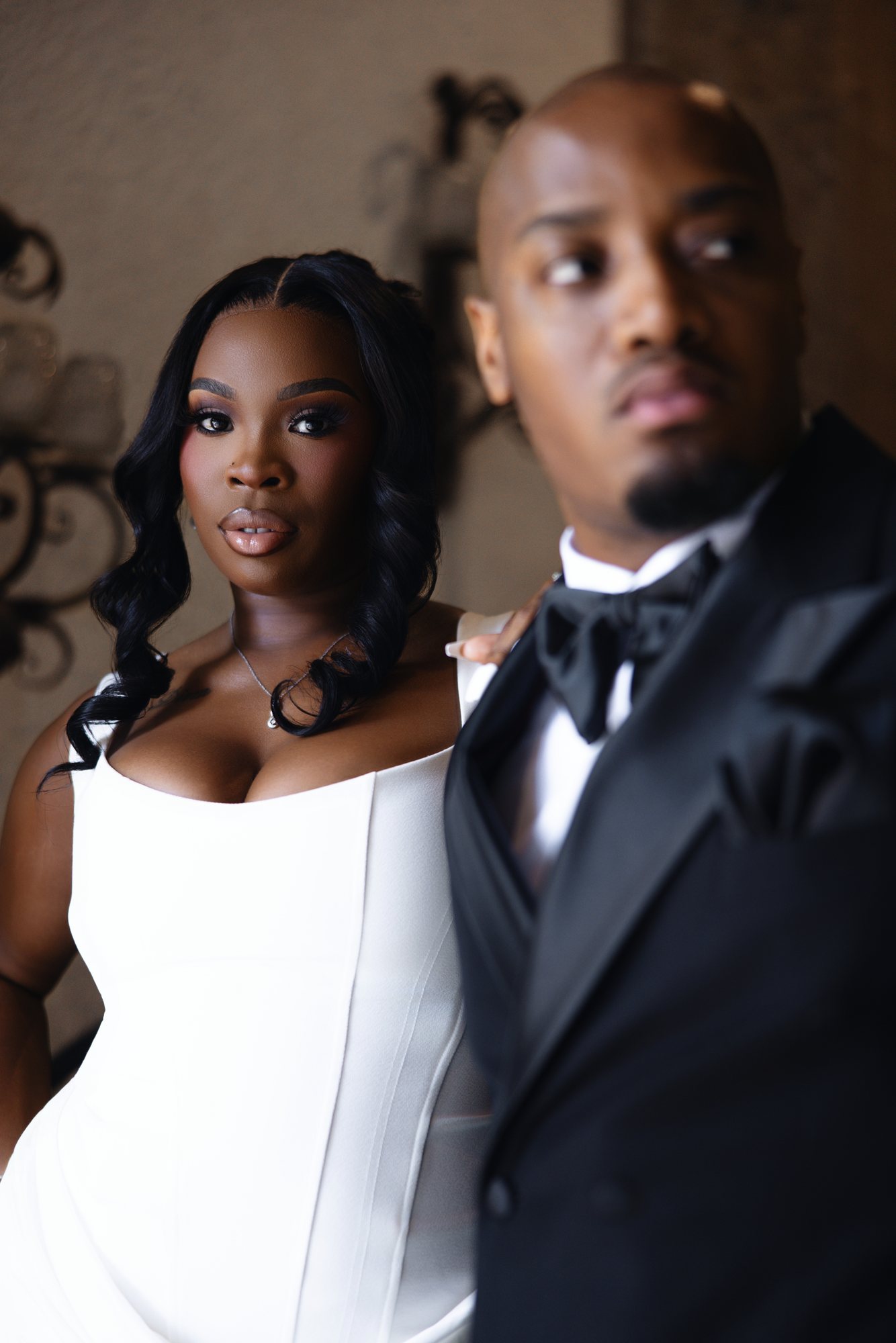 Darrian + Isiah engagement photograph