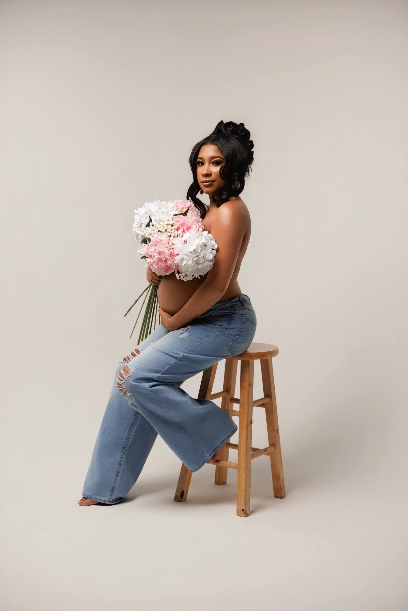 Kayla maternity session by Christian Paul Studios
