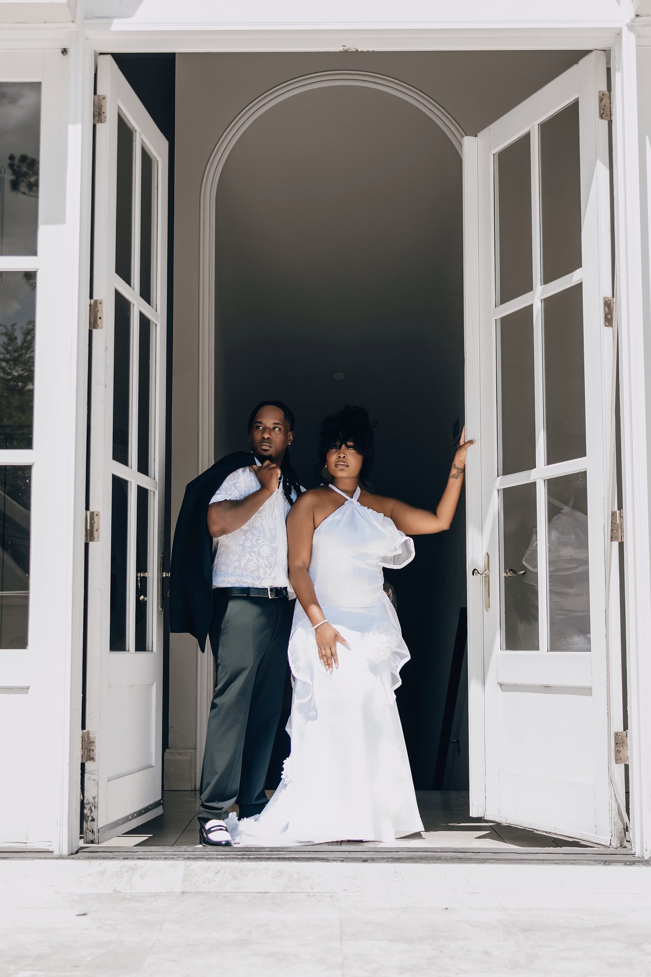 Sydnee + Willis engagement photograph