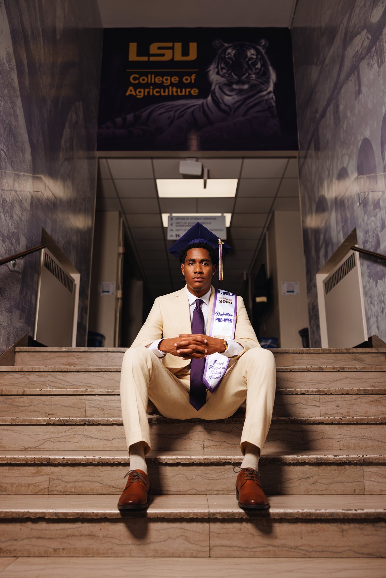 Mark B. graduation session by Christian Paul Studios