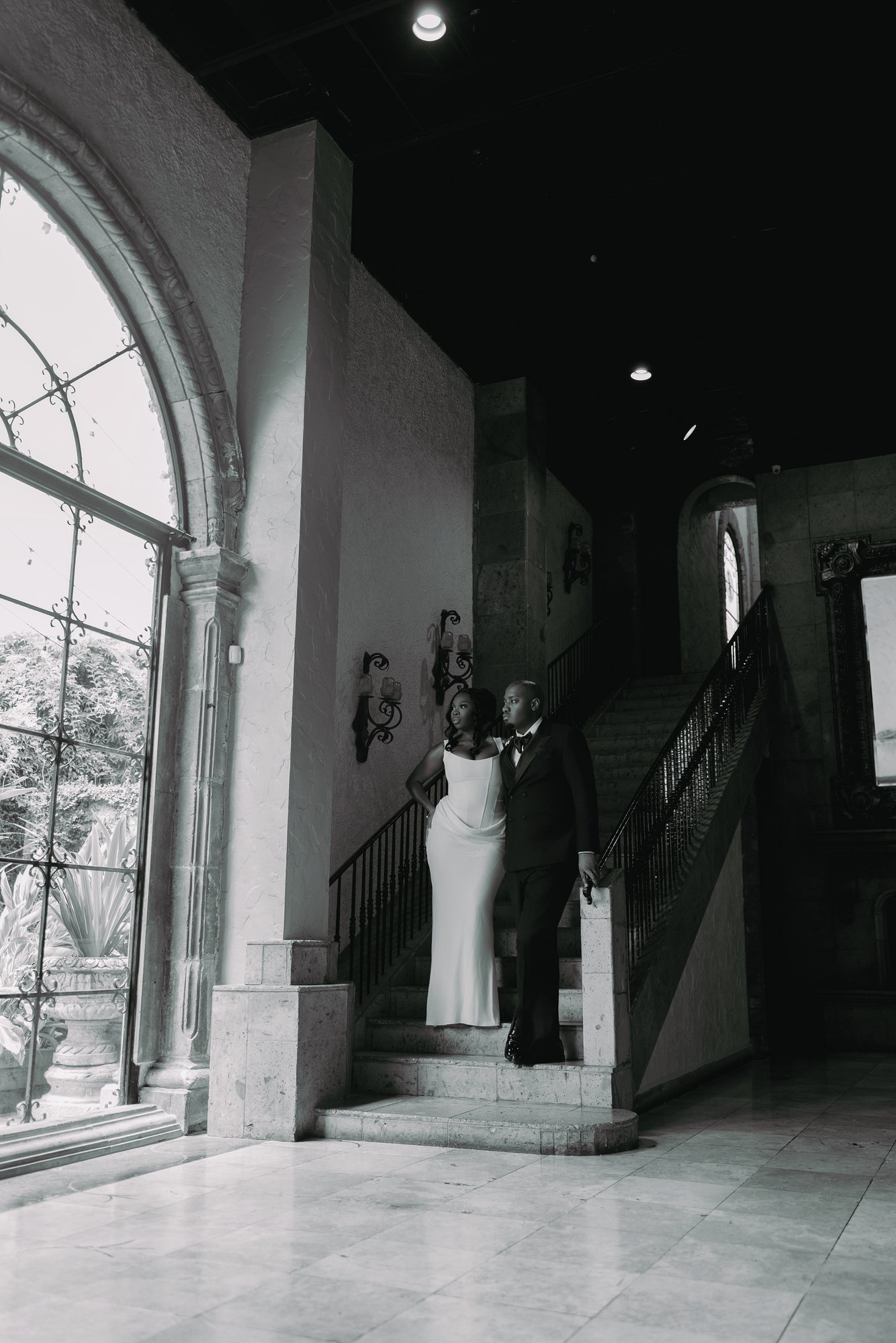 Darrian + Isiah engagement photograph