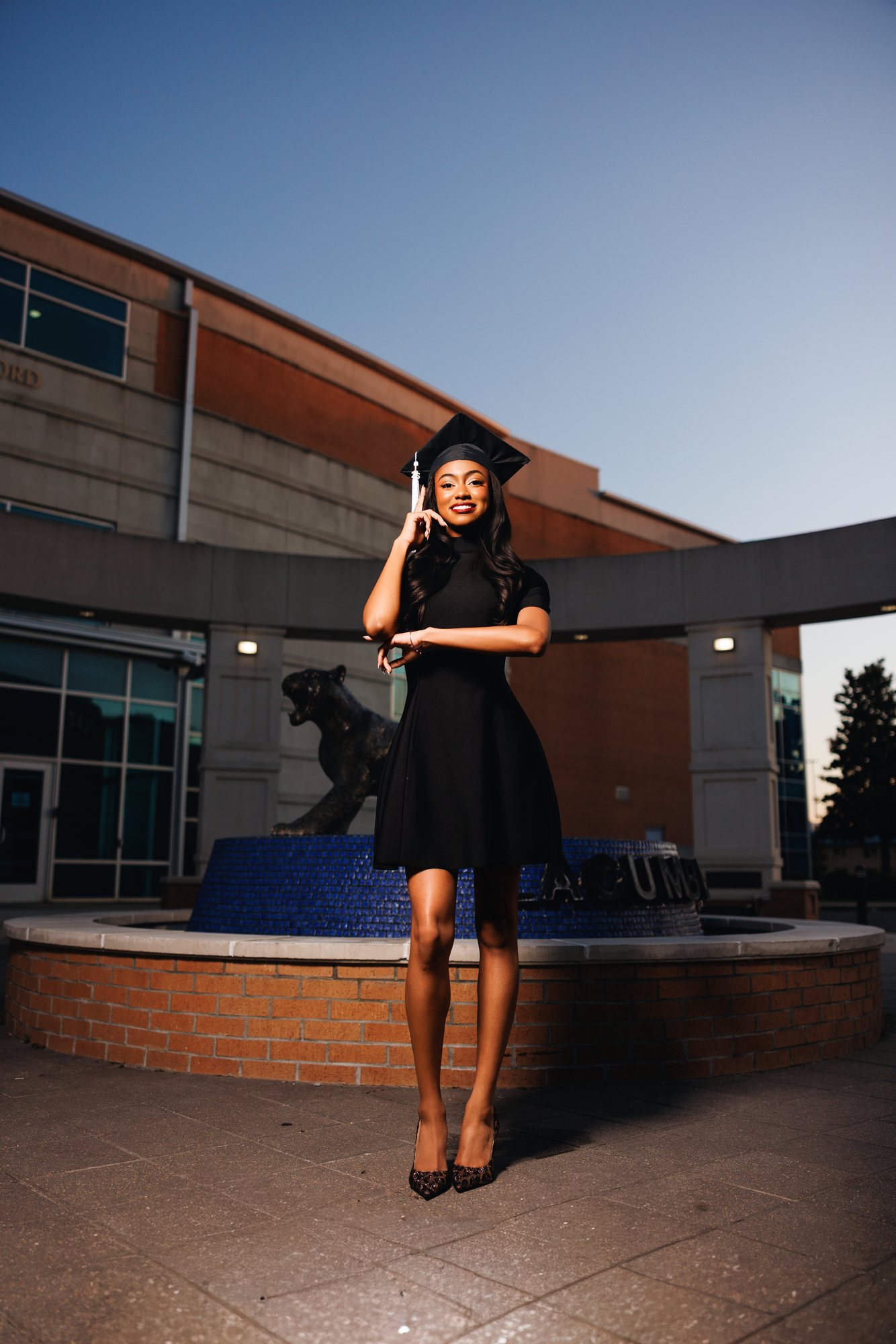 Carmen C. graduation session by Christian Paul Studios