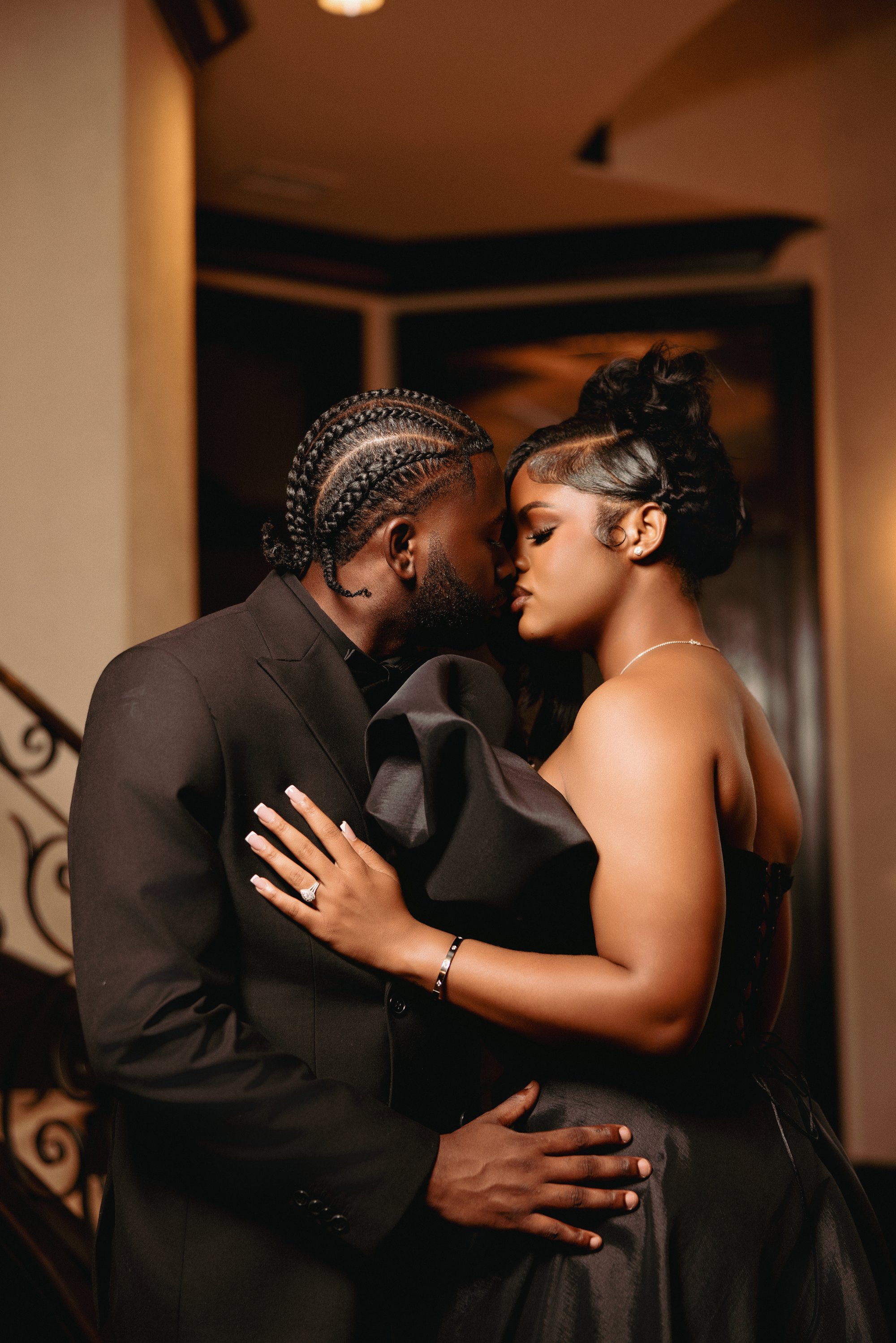 Tristyn and Jaylen engagement photograph