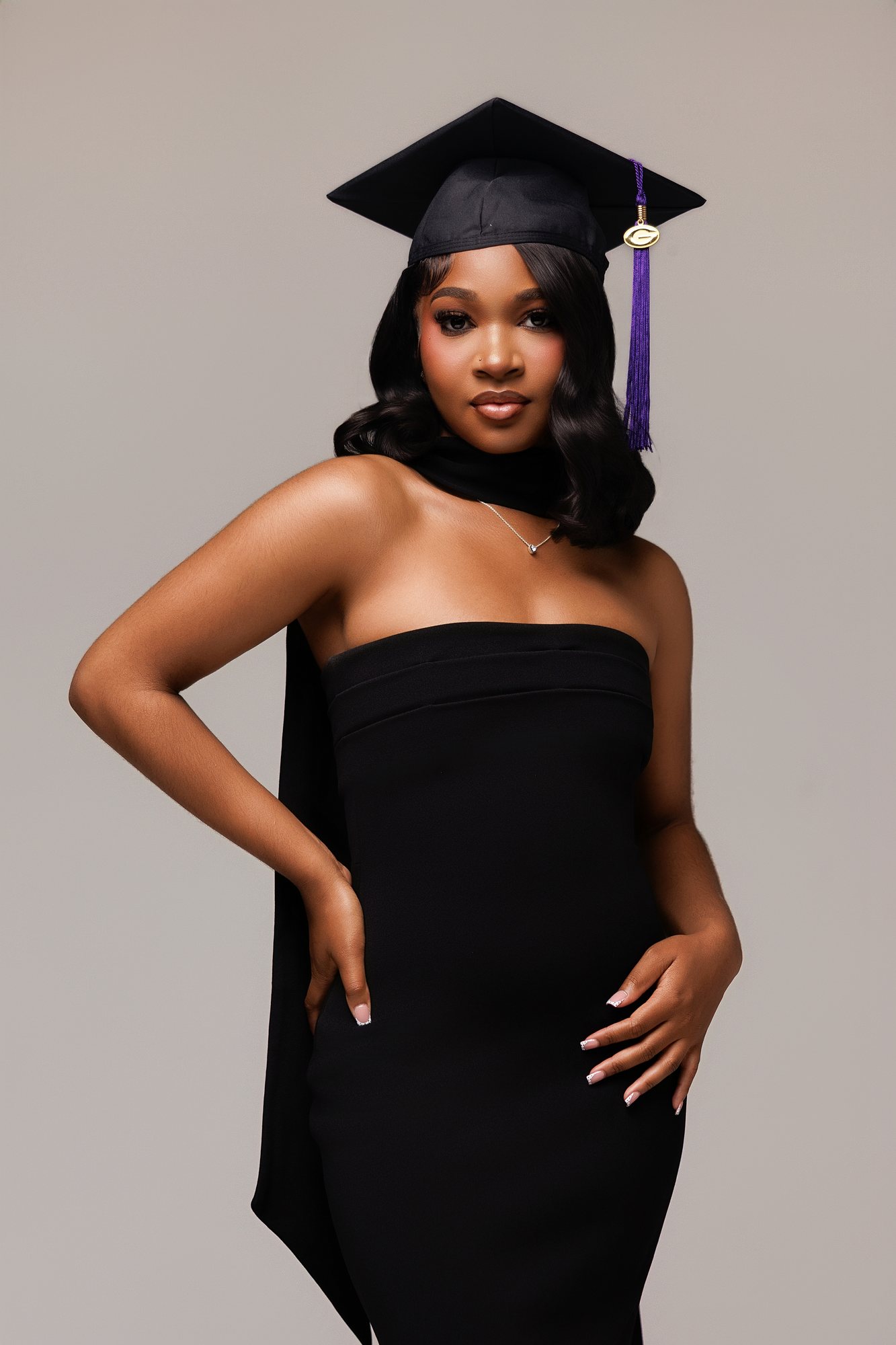 Shelby C. graduation session by Christian Paul Studios
