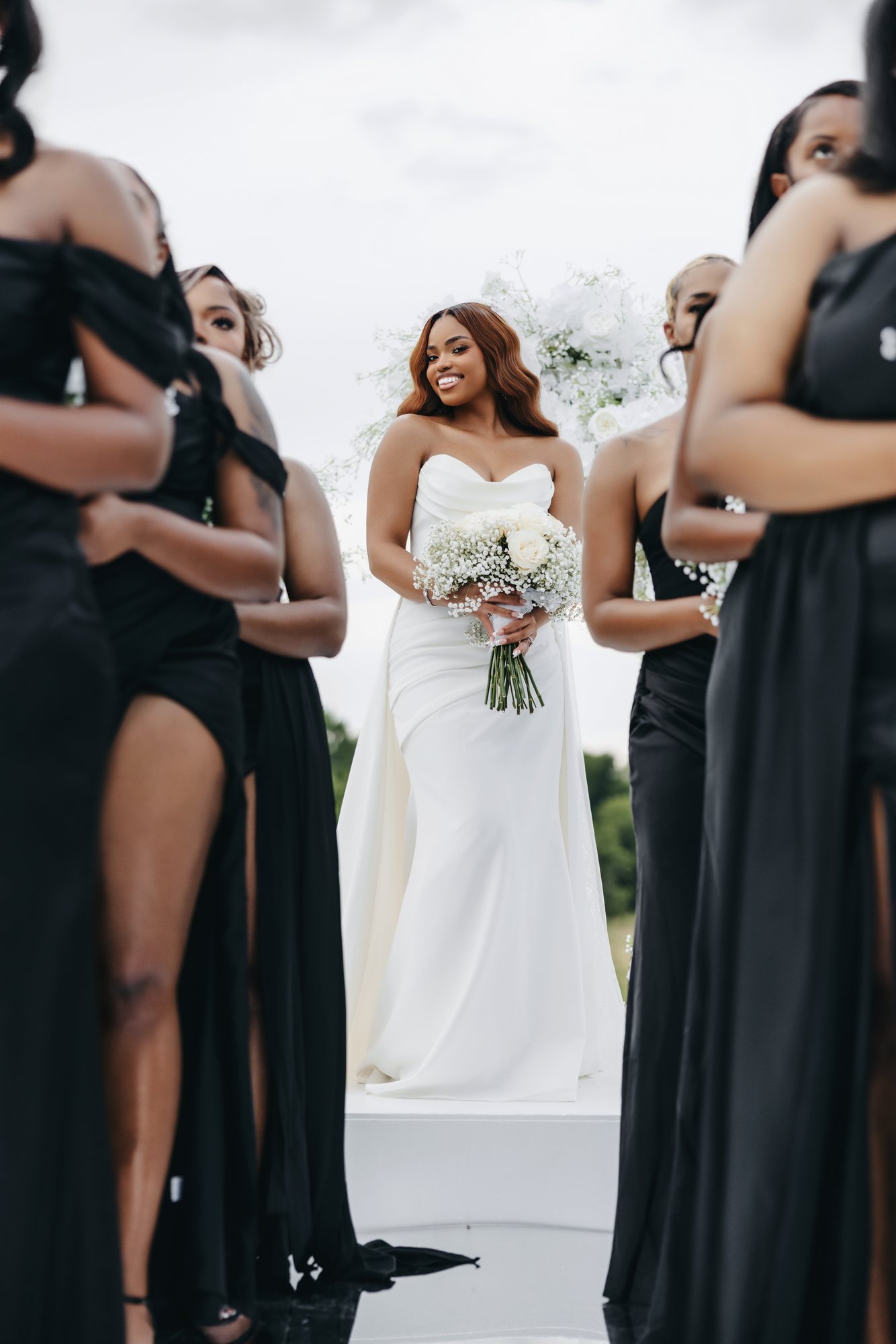 Amani + DJ Wedding photograph