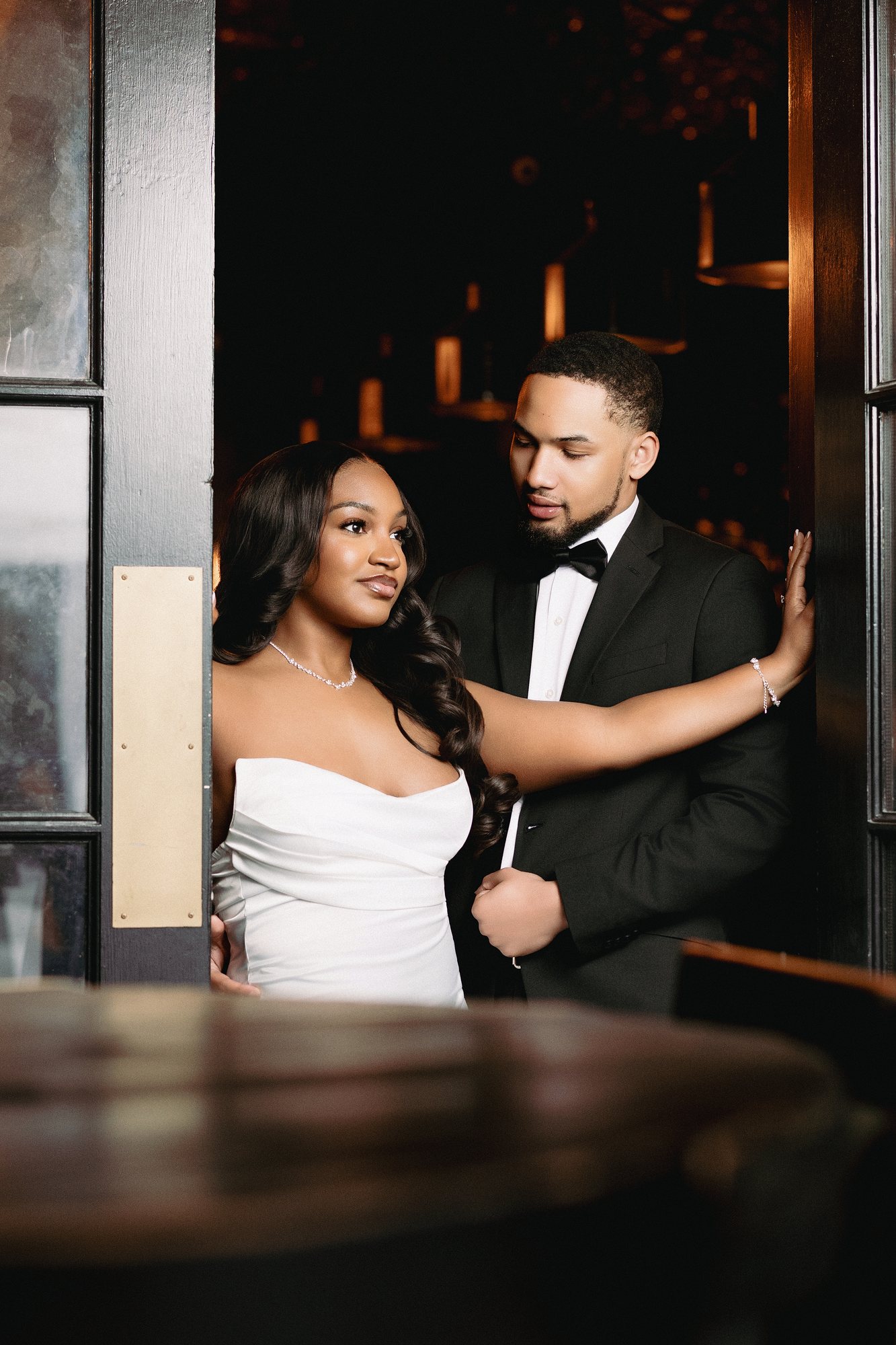 Chelbie + Tremayne engagement photograph