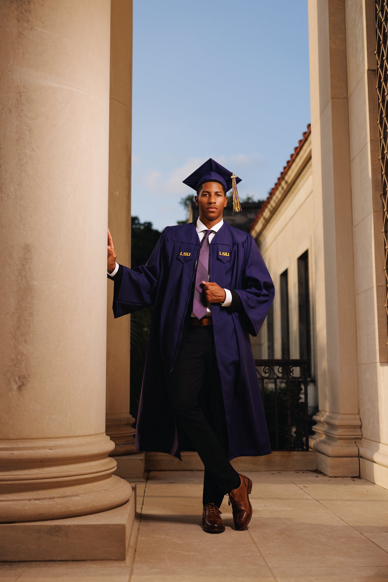 Tymir H. graduation session by Christian Paul Studios