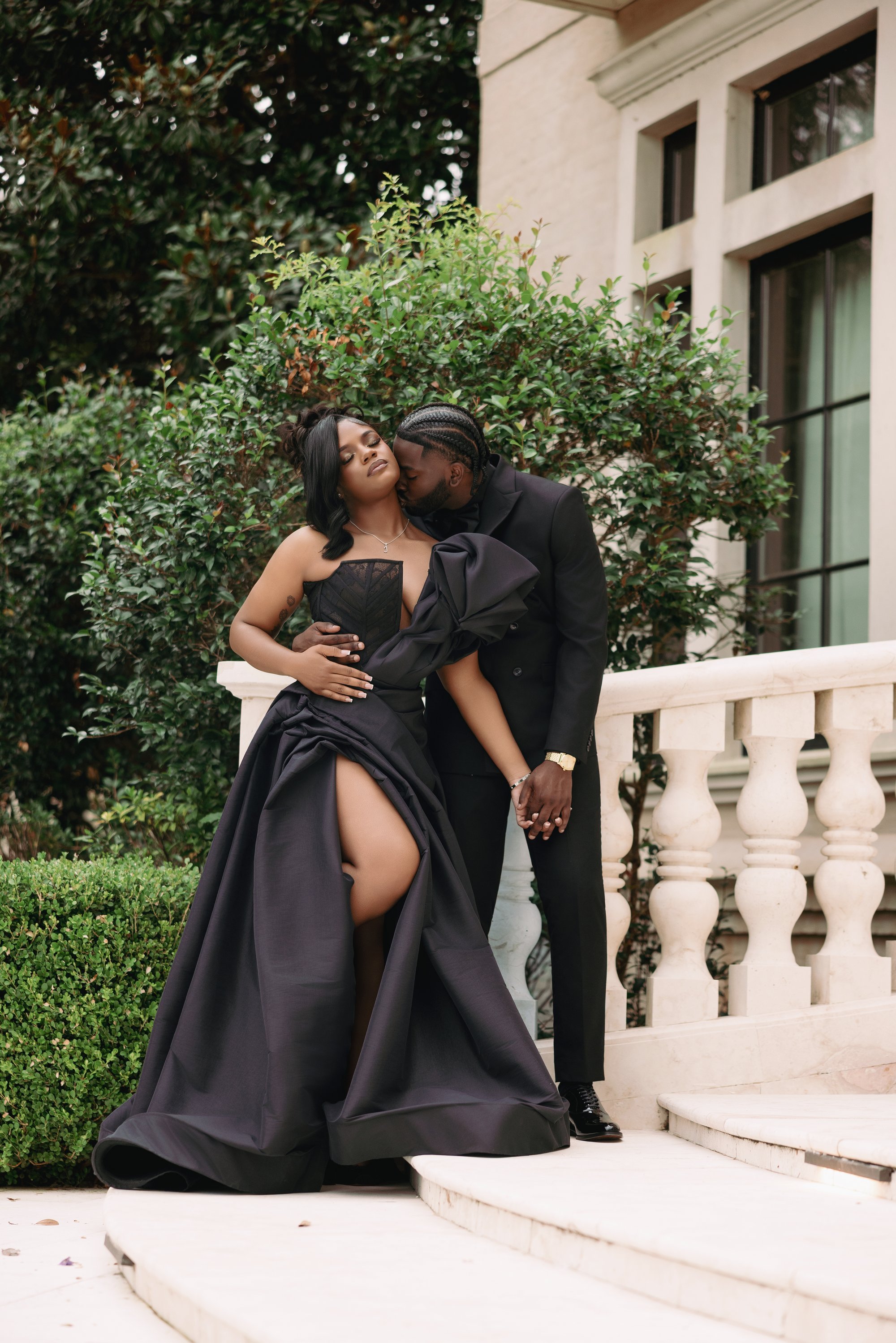 Tristyn and Jaylen engagement photograph