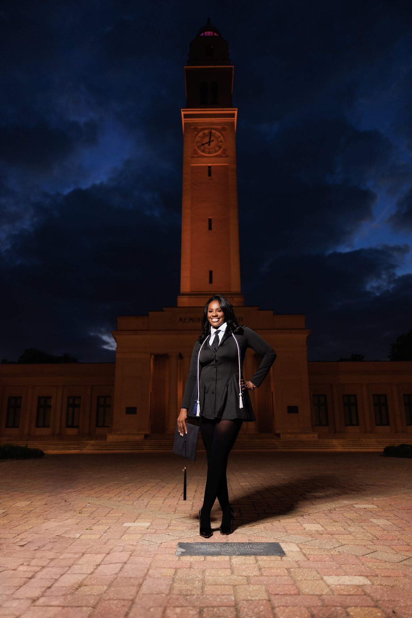 Rickikie W. graduation session by Christian Paul Studios