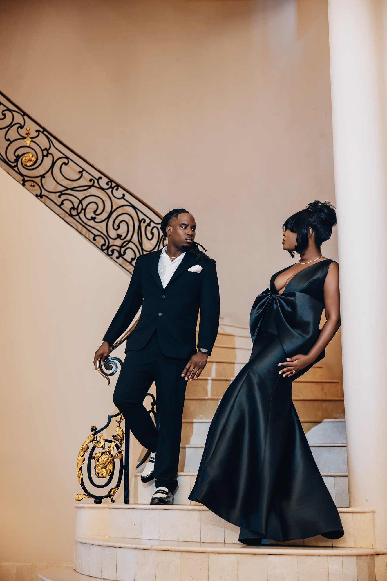 Sydnee + Willis engagement photograph