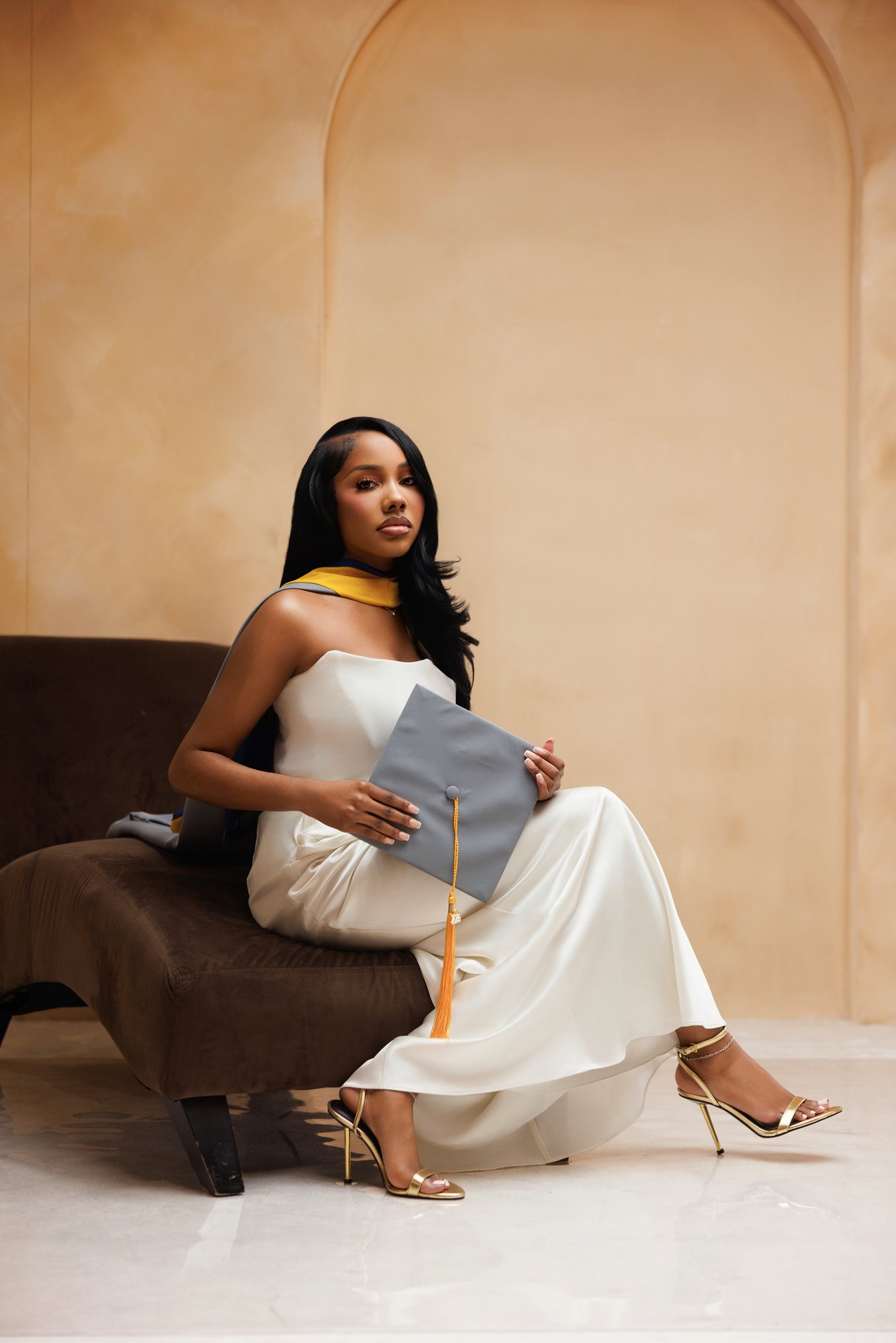 Bryaunna G. graduation portrait by Christian Paul Studios