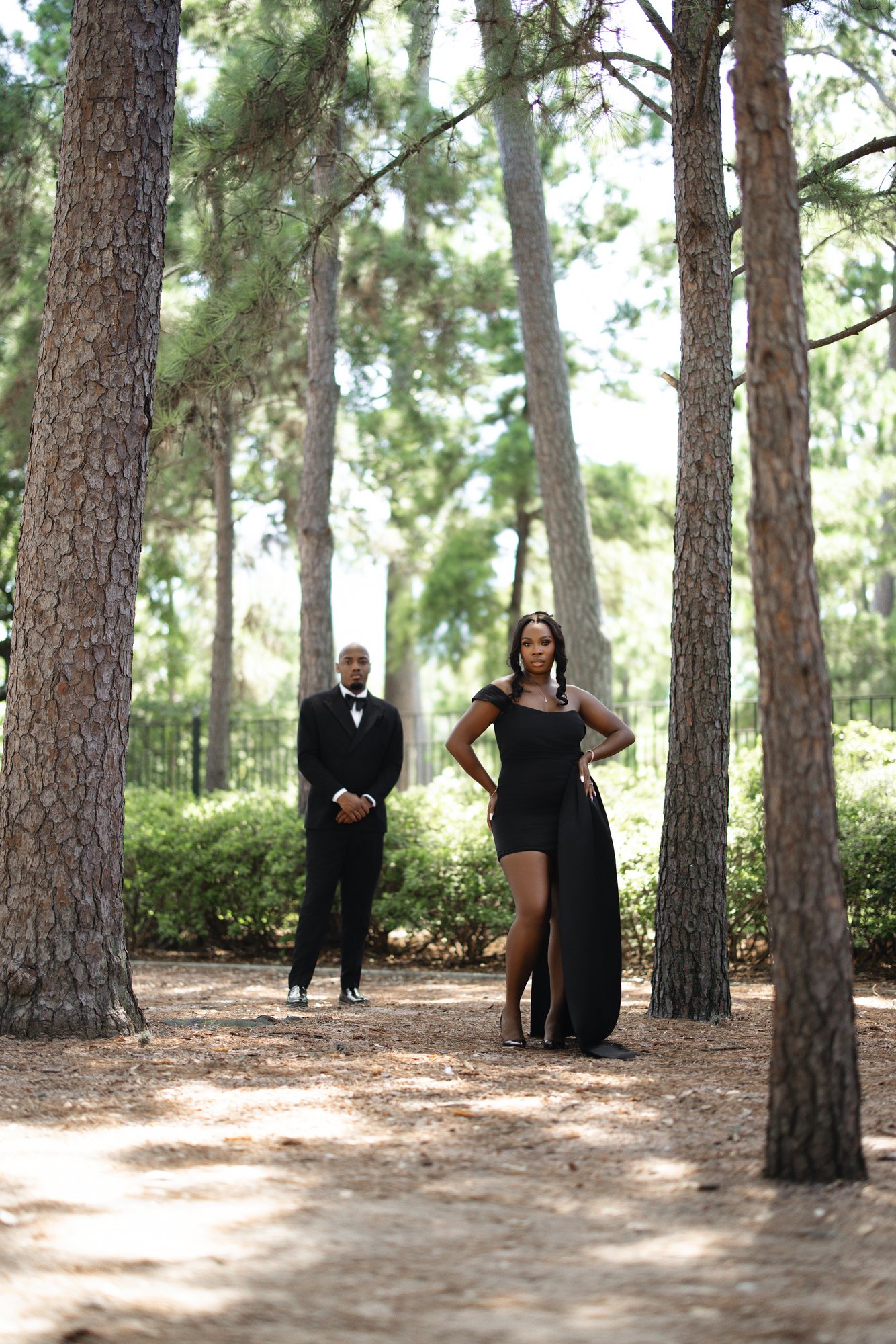 Darrian + Isiah engagement photograph