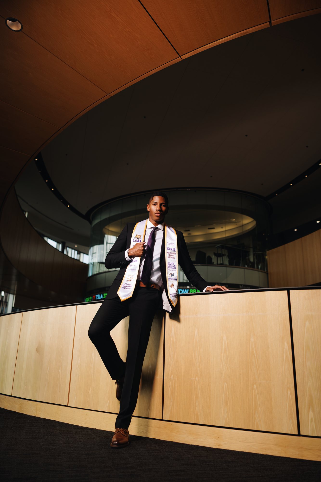 Tymir H. graduation session by Christian Paul Studios