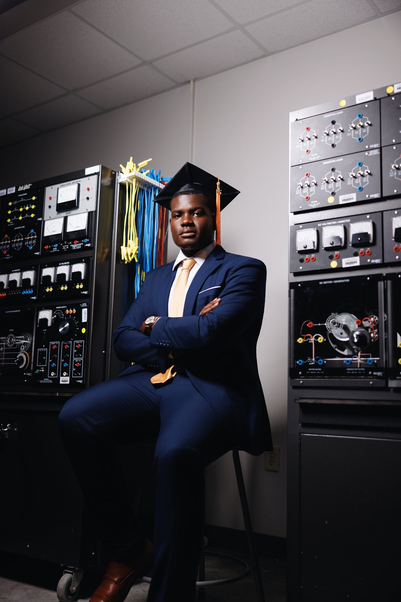 Jhamon G. graduation session by Christian Paul Studios