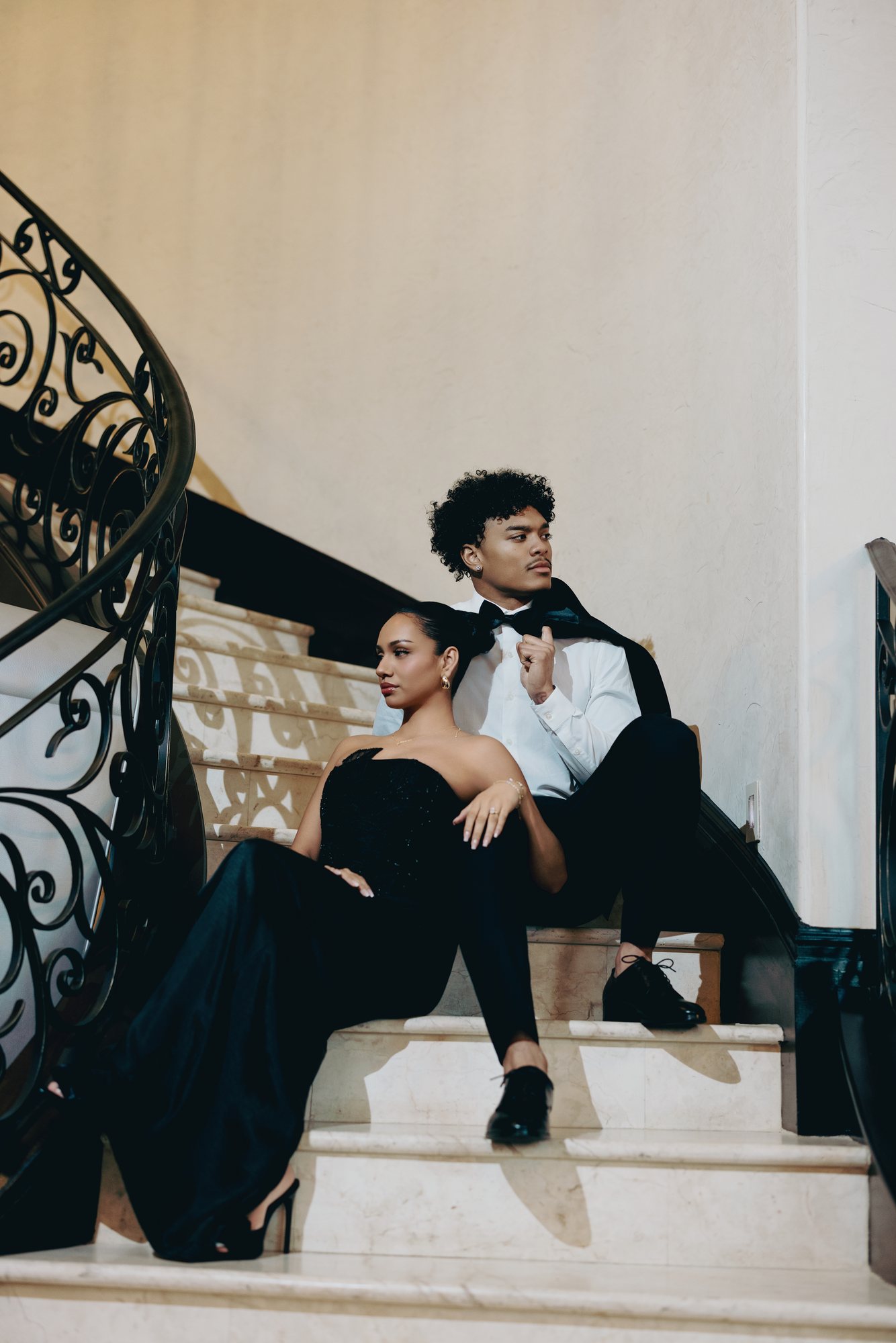 Ana + Malachi engagement photograph