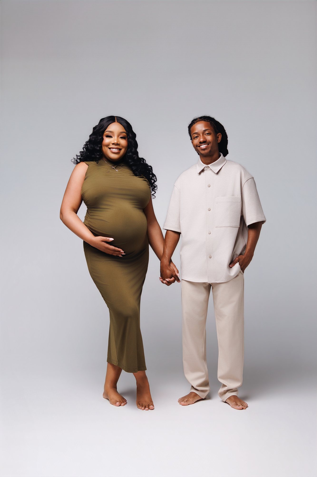 Channing + Gerald maternity session by Christian Paul Studios