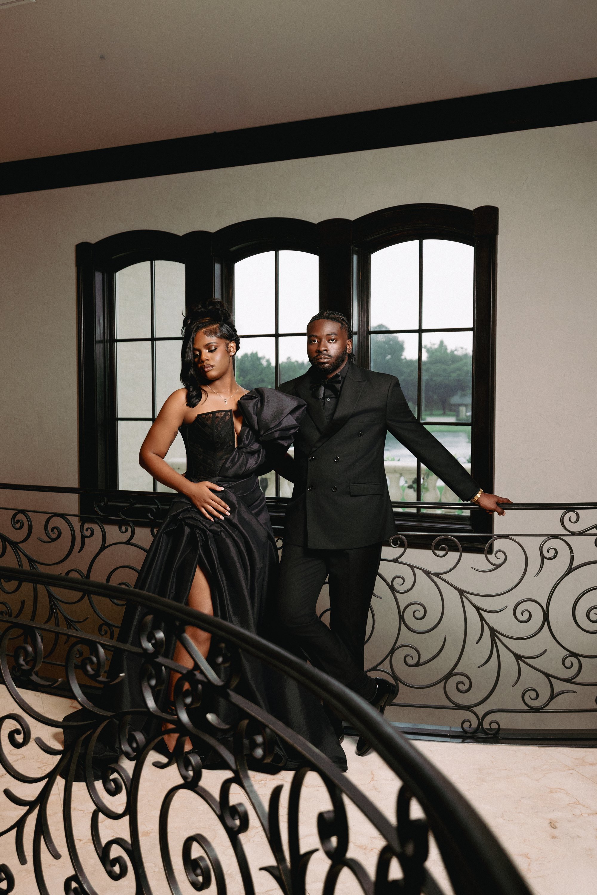 Tristyn and Jaylen engagement photograph