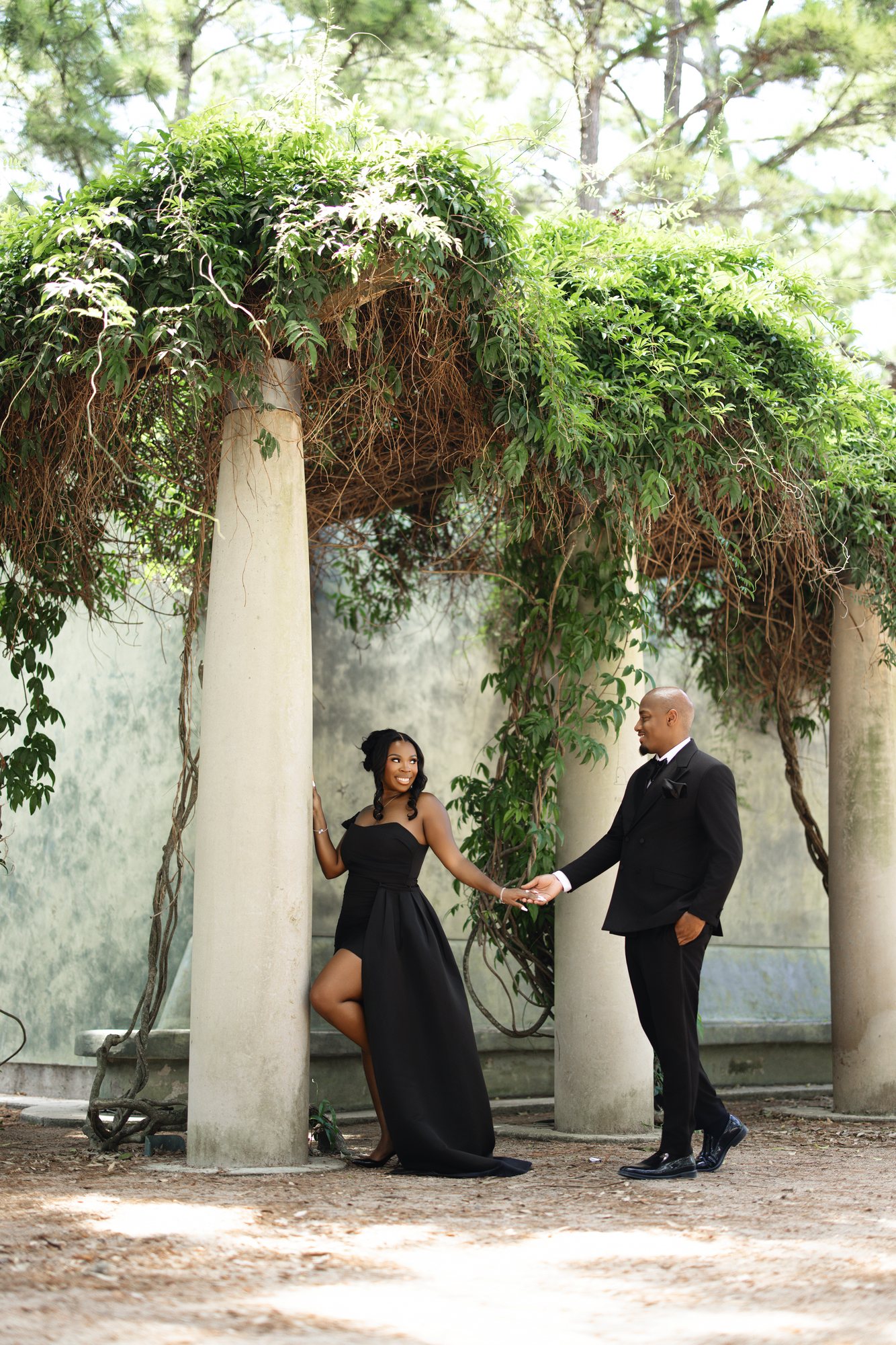 Darrian + Isiah engagement photograph
