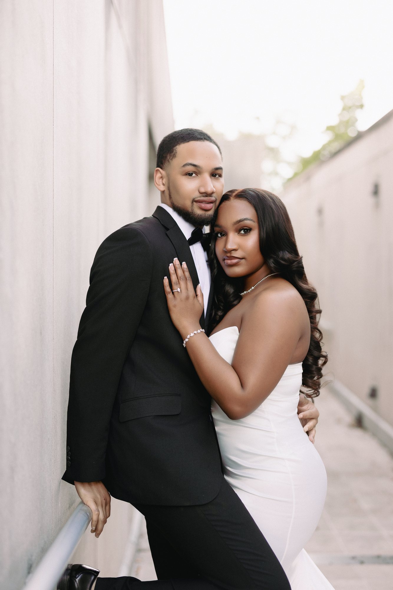 Chelbie + Tremayne engagement photograph