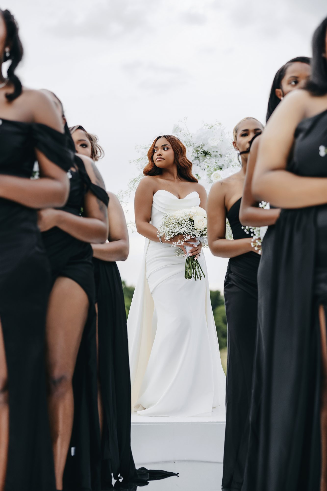 Amani + DJ Wedding photograph