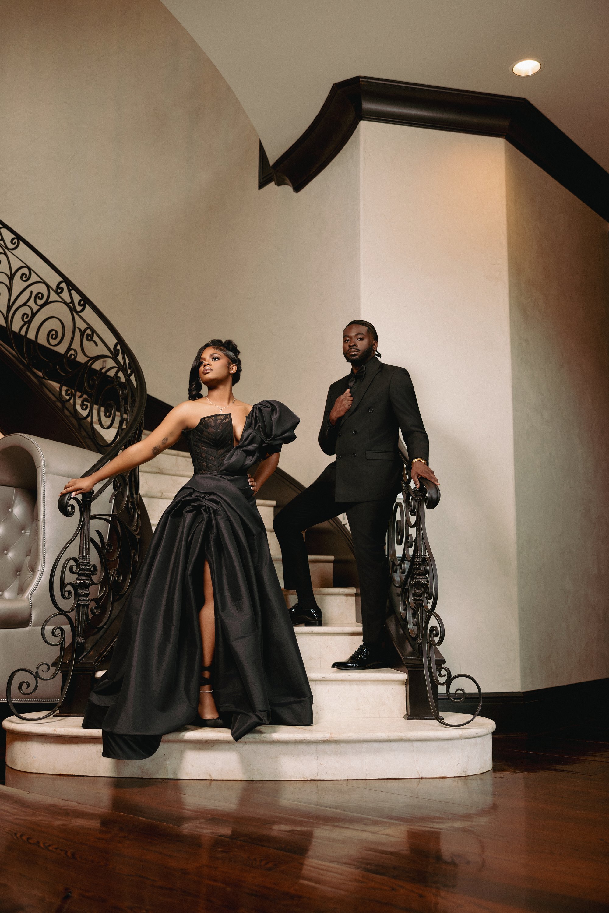Tristyn and Jaylen engagement photograph