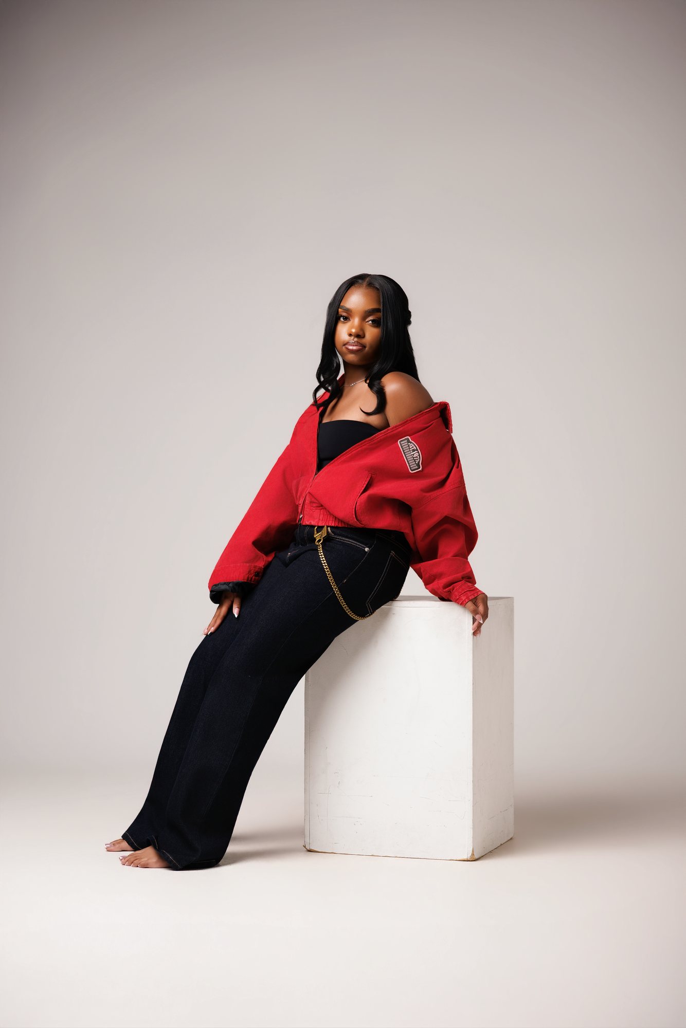 Eniyah W. graduation session by Christian Paul Studios