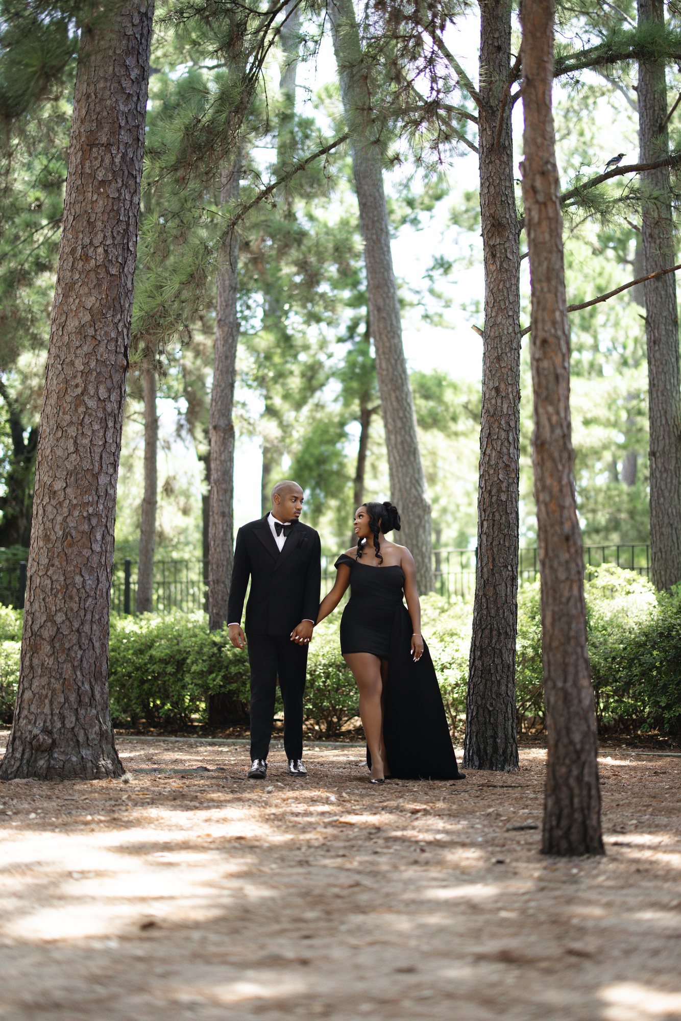 Darrian + Isiah engagement photograph