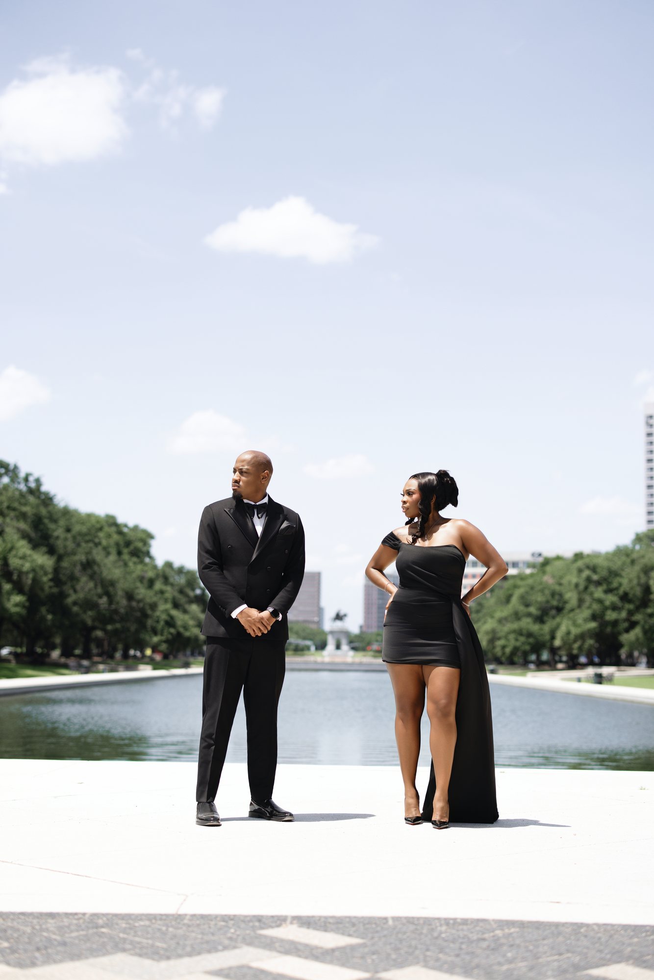 Darrian + Isiah engagement photograph