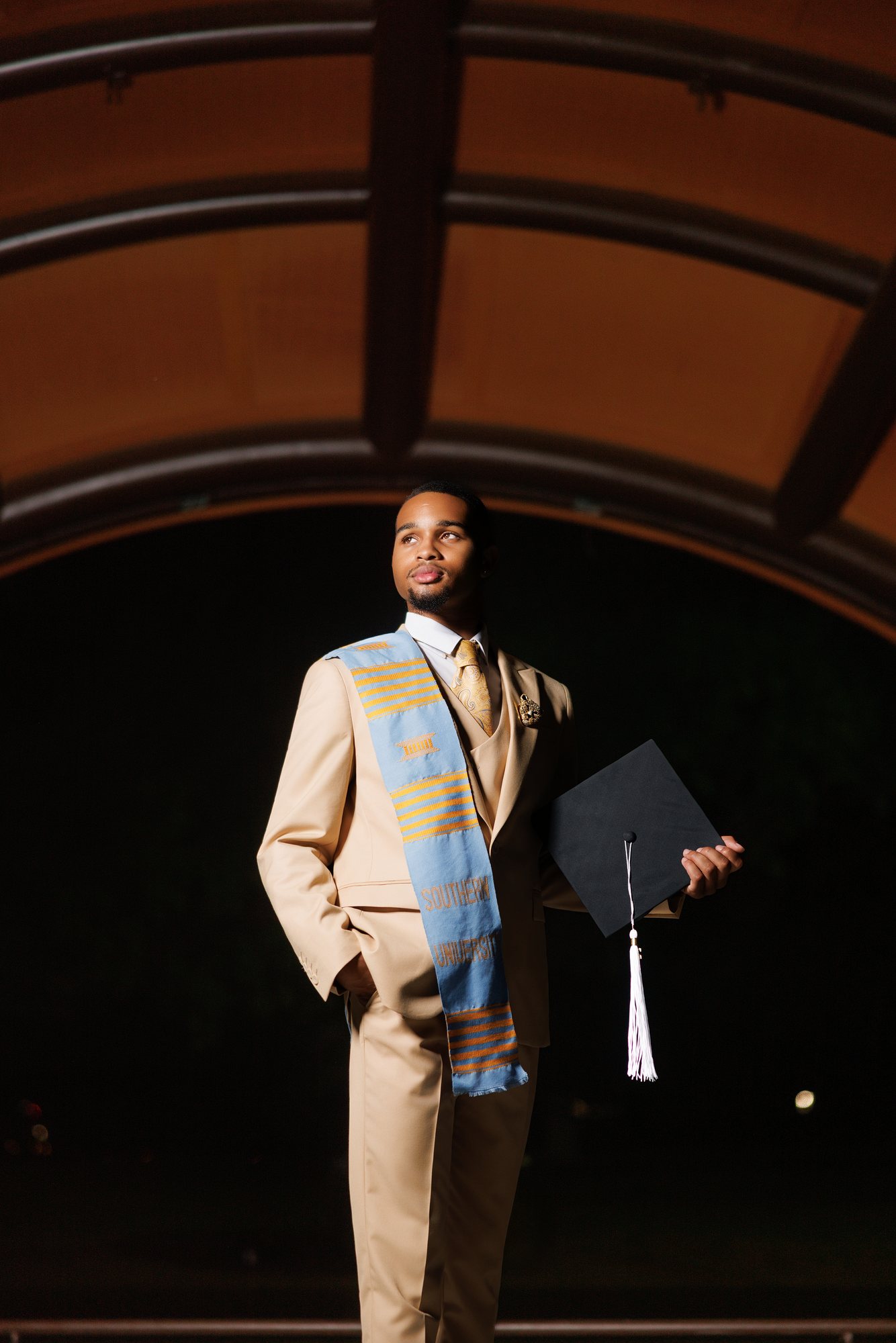 Vernell J. graduation session by Christian Paul Studios