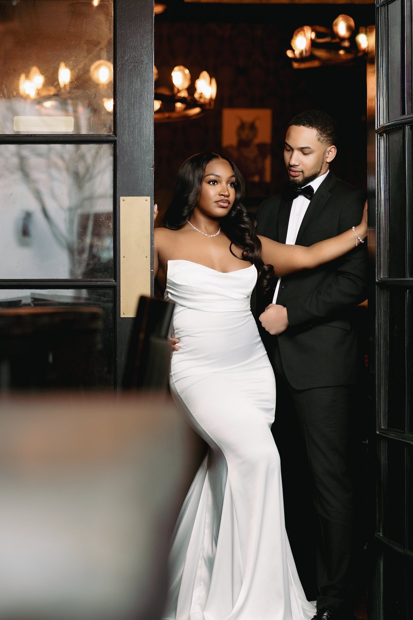 Chelbie + Tremayne engagement photograph