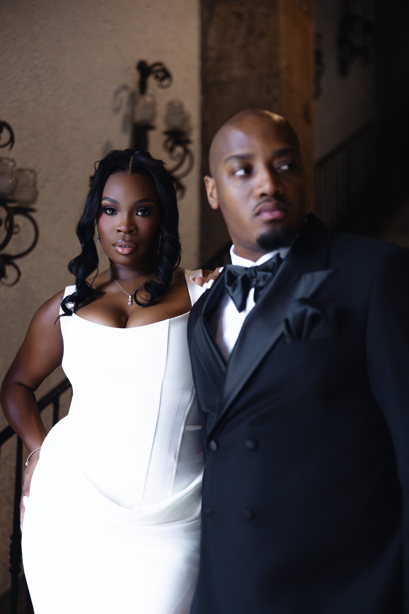 Darrian + Isiah engagement photograph