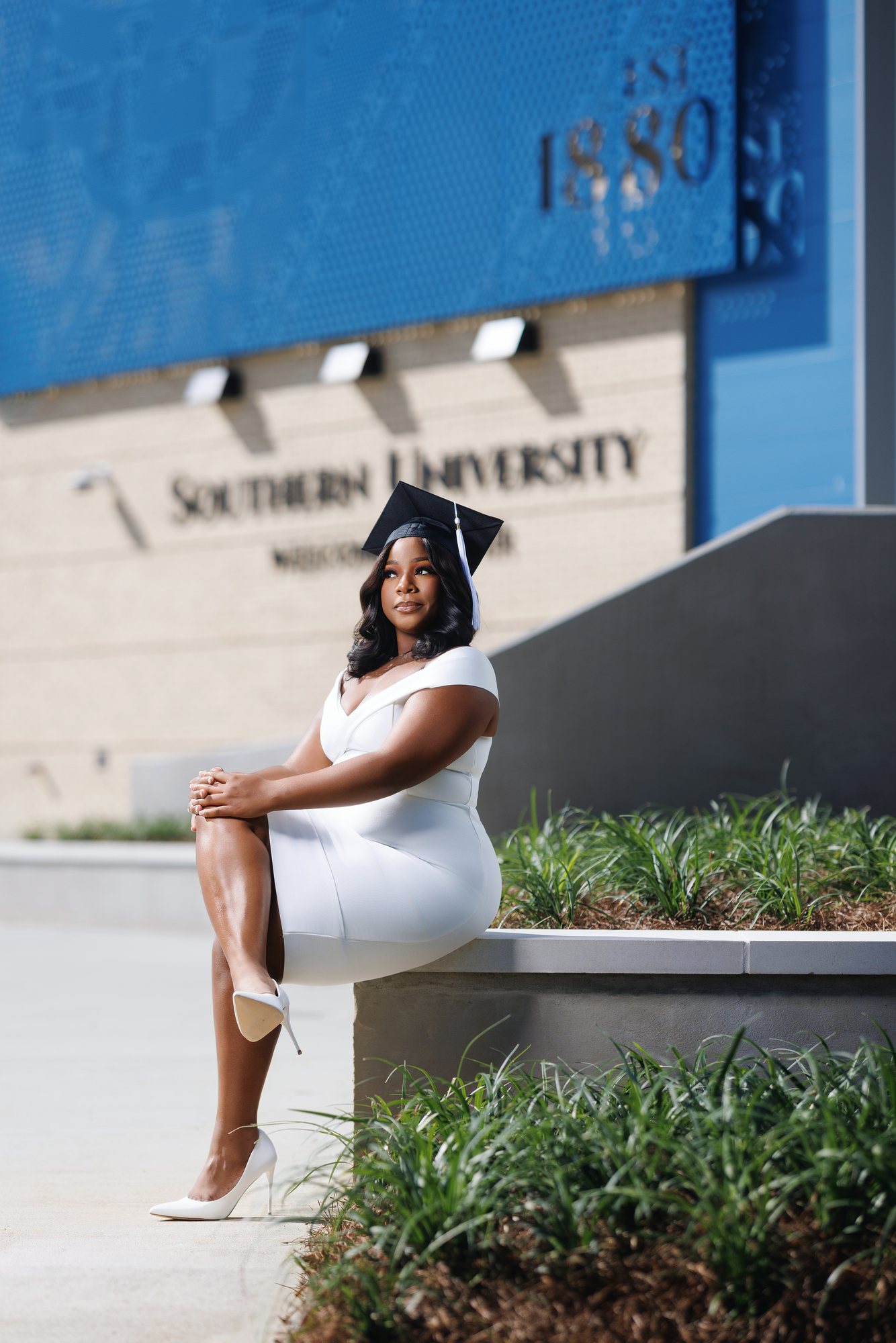 Dia C. graduation session by Christian Paul Studios