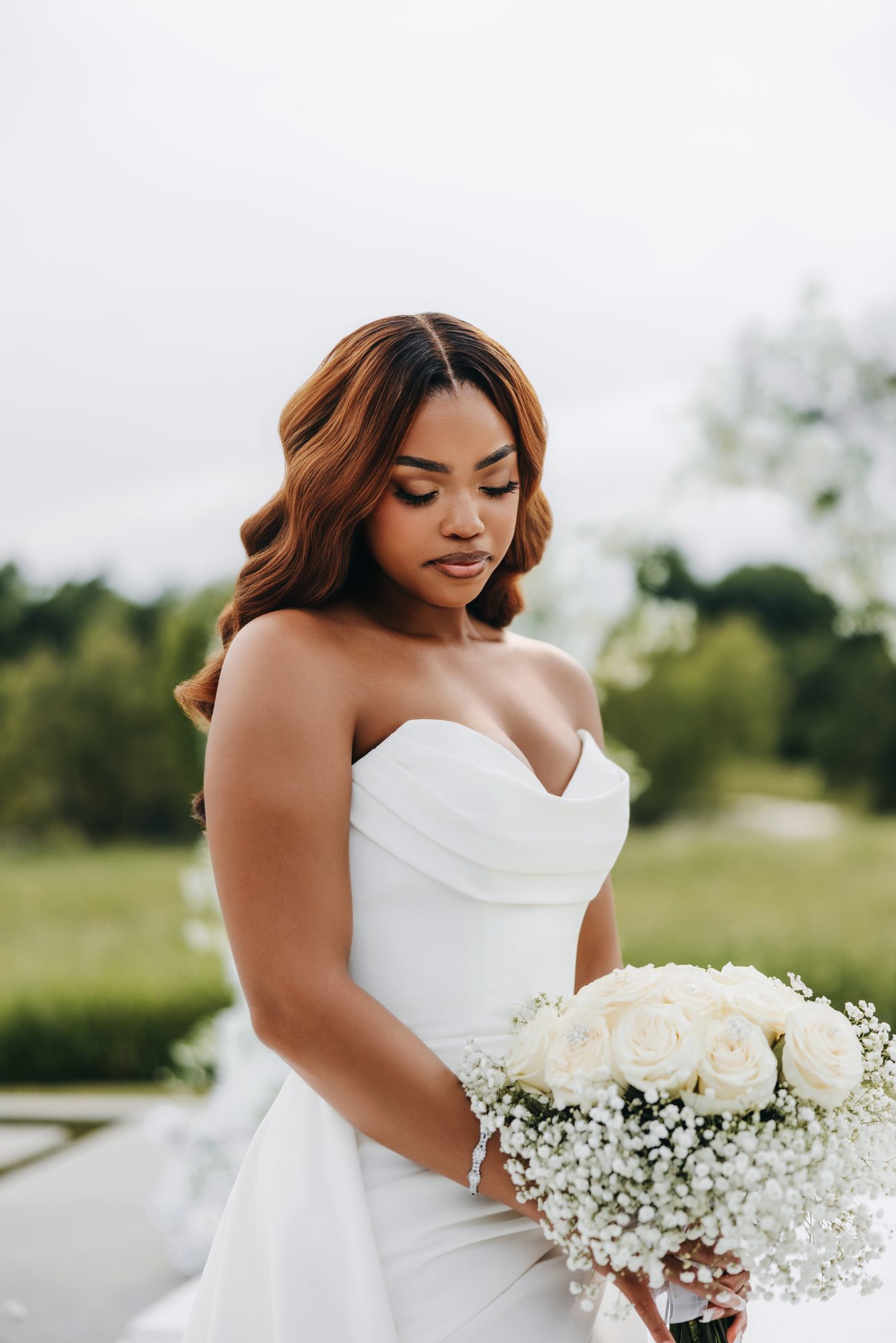 Amani + DJ Wedding photograph
