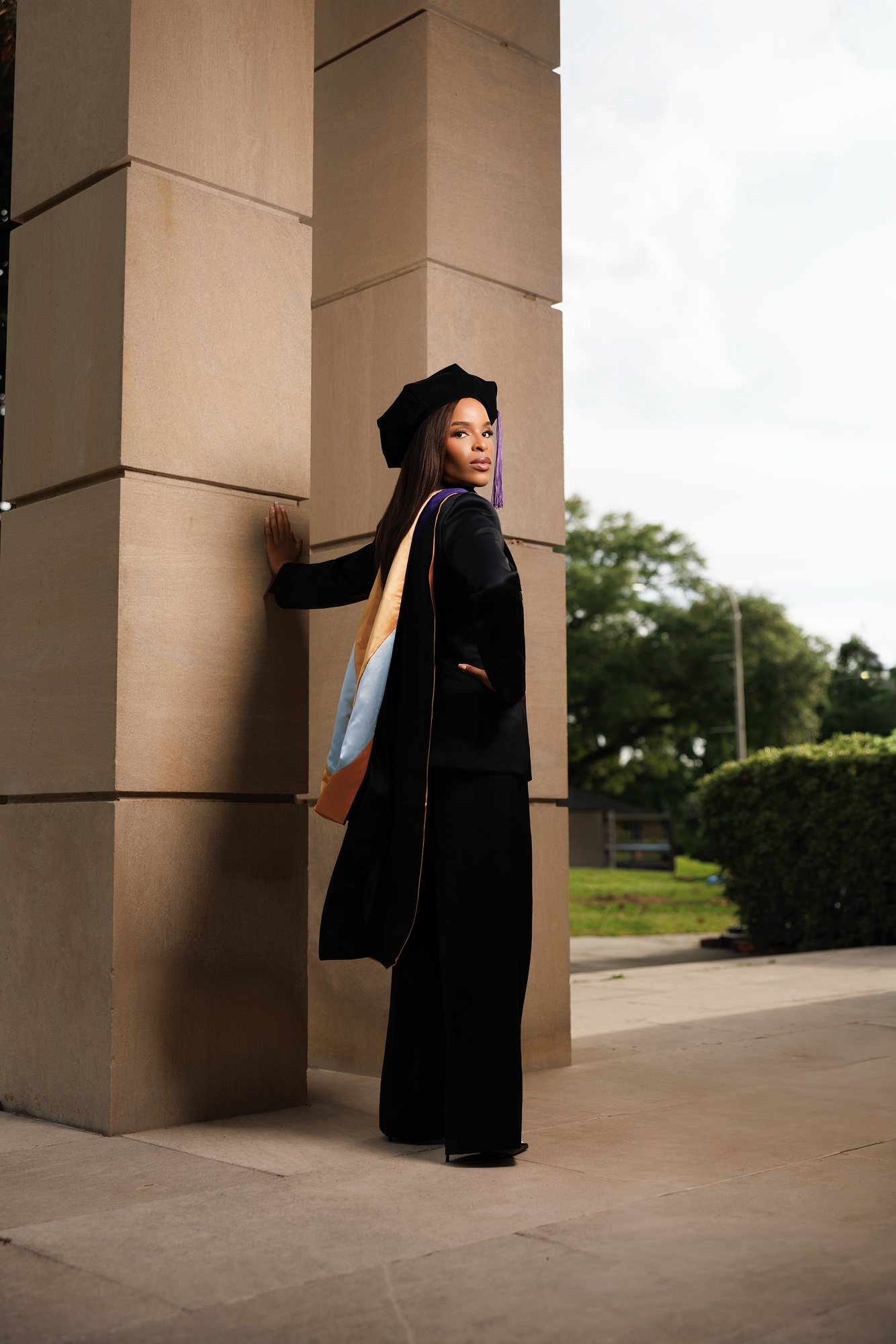 Kasey W. graduation session by Christian Paul Studios