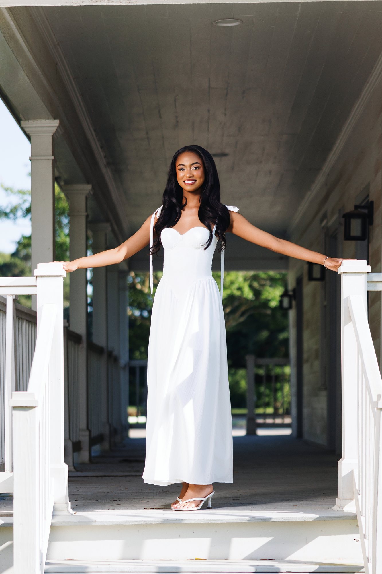 Carmen C. graduation portrait by Christian Paul Studios
