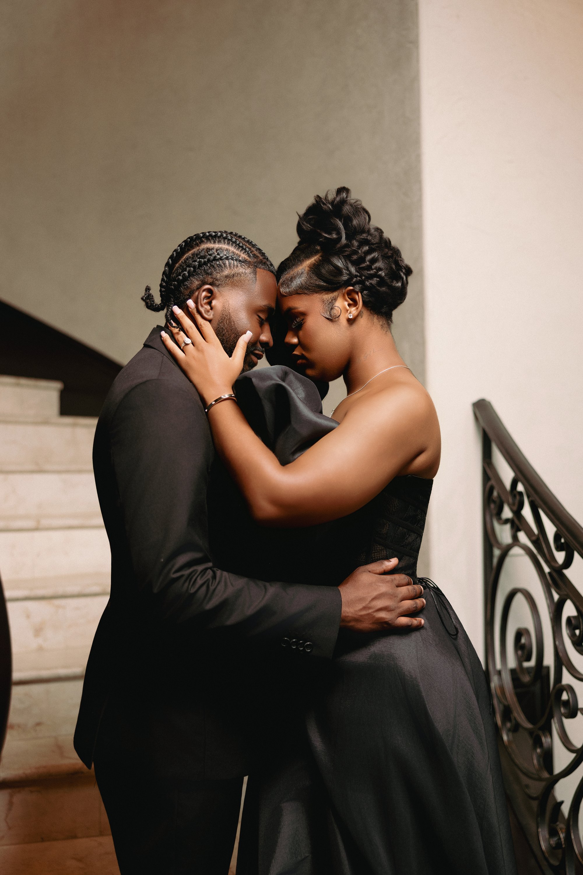 Tristyn and Jaylen engagement photograph