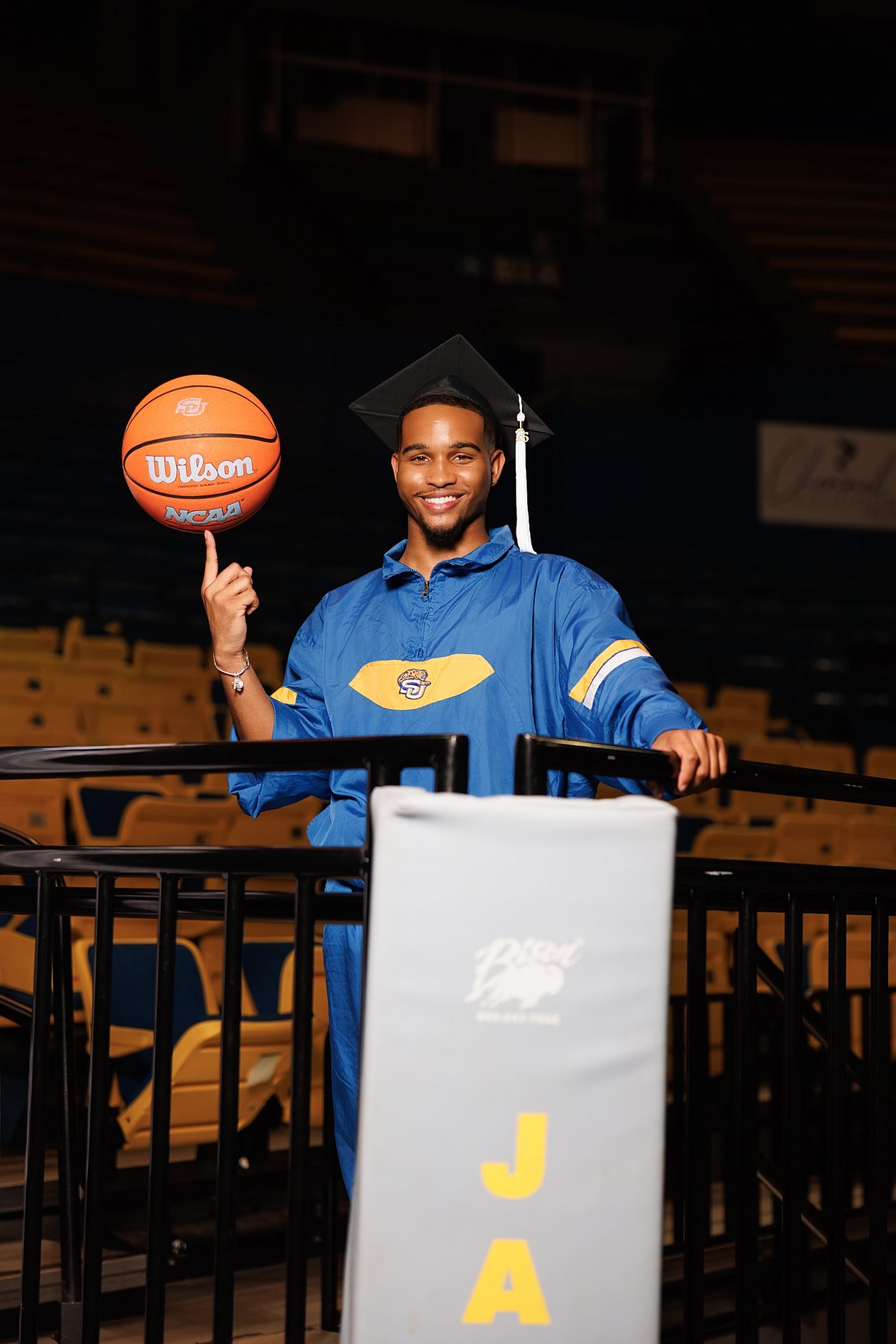 Vernell J. graduation session by Christian Paul Studios