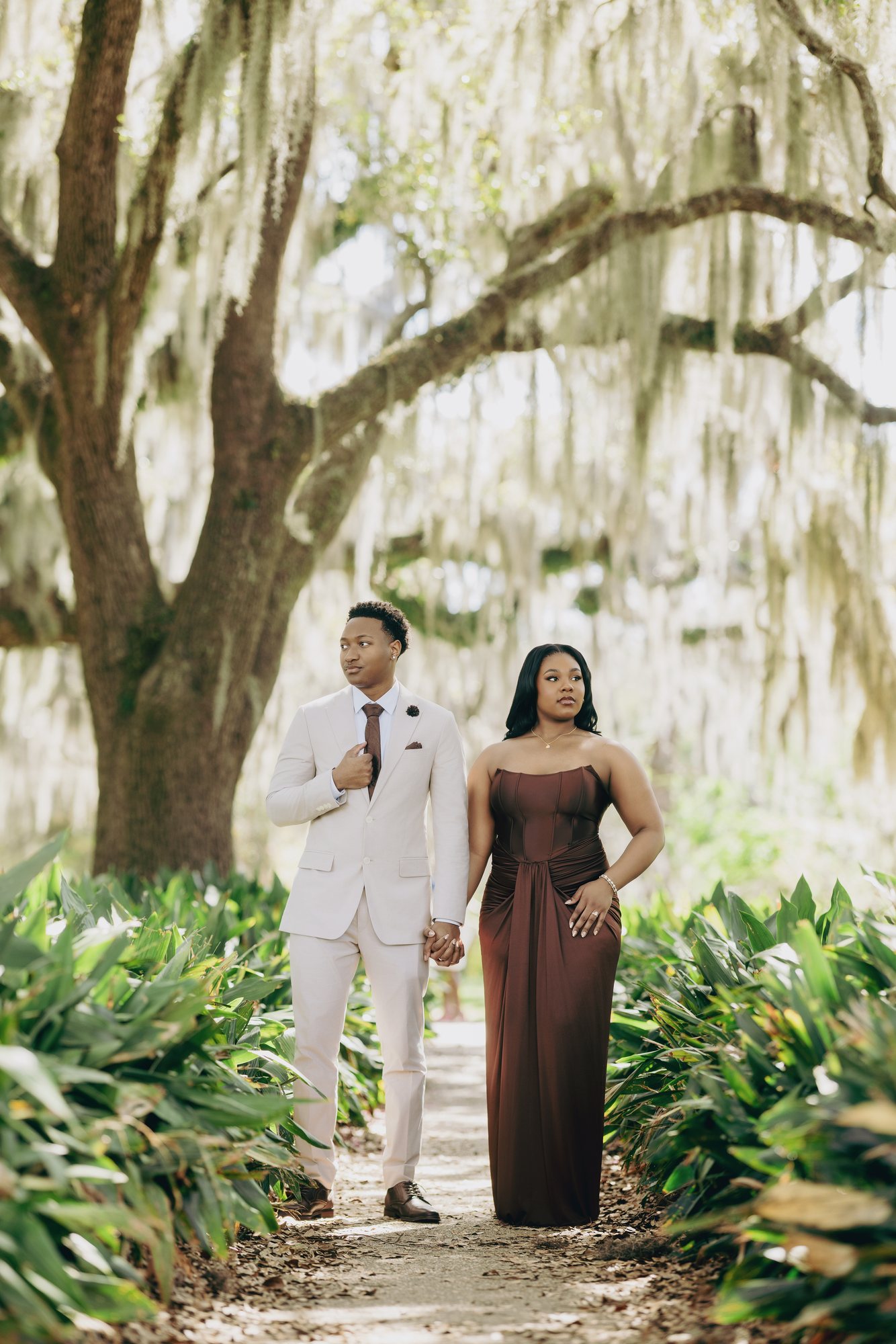 Kaleya + Justin engagement photograph