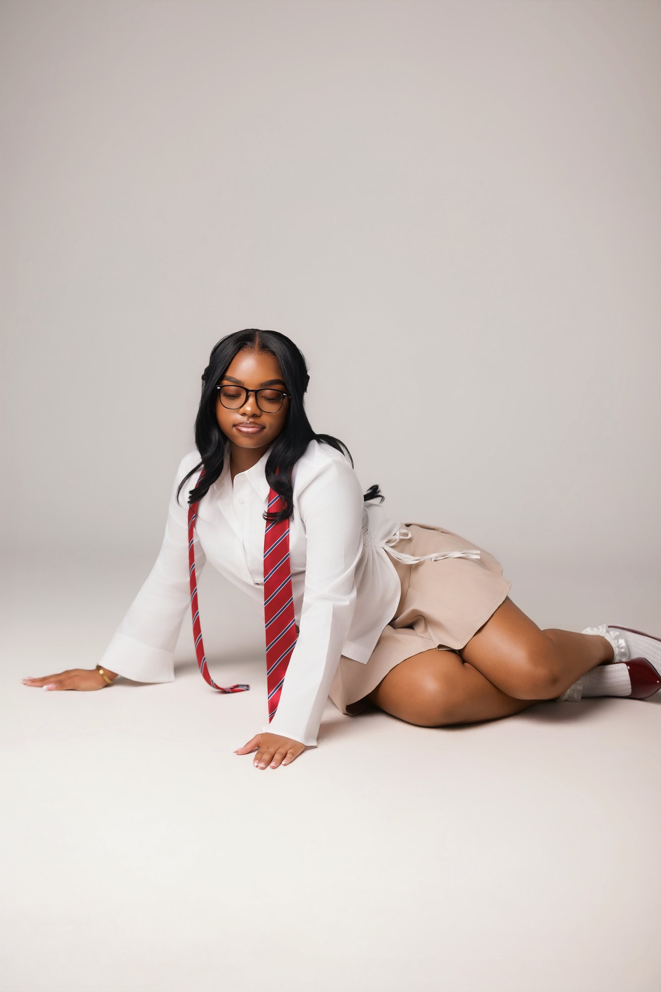 Eniyah W. graduation session by Christian Paul Studios