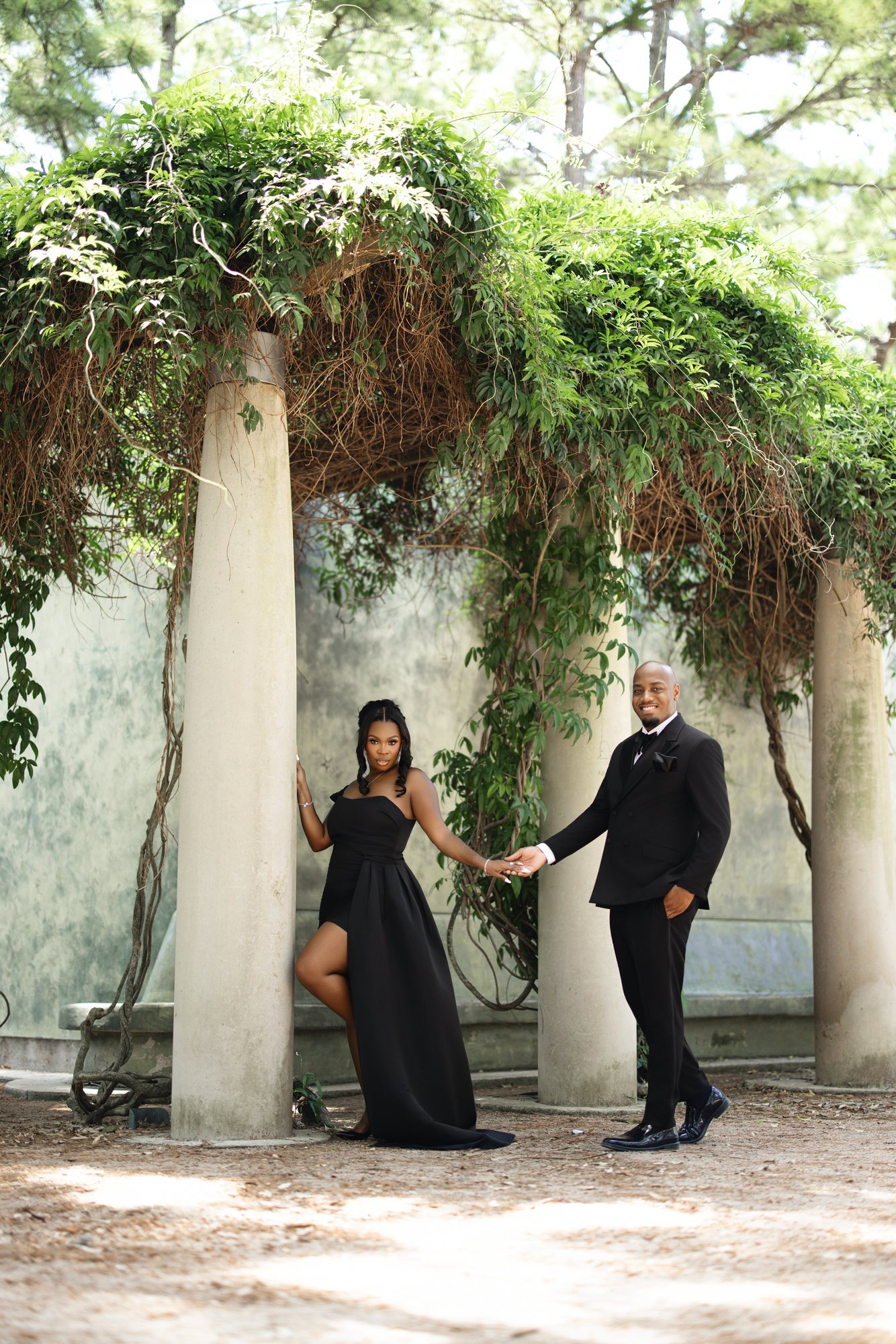 Darrian + Isiah engagement photograph
