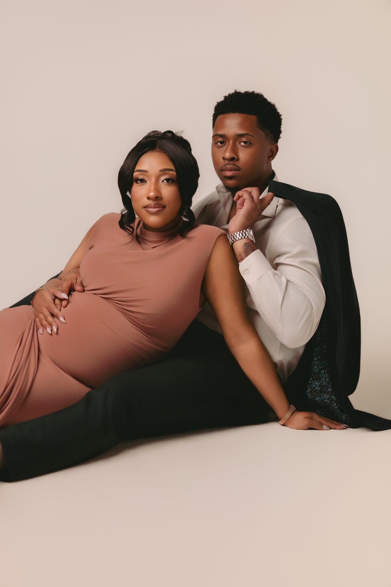 Lauren + Bailey maternity session by Christian Paul Studios