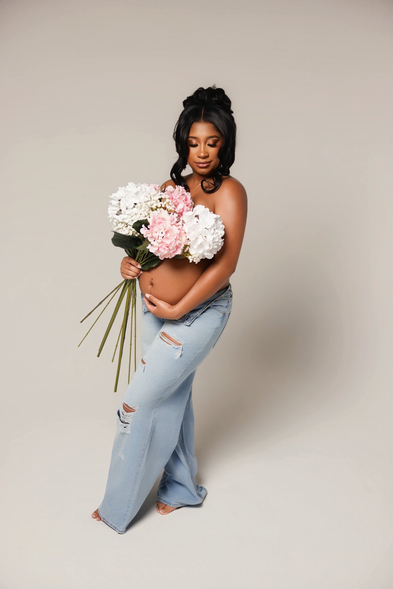Kayla maternity session by Christian Paul Studios
