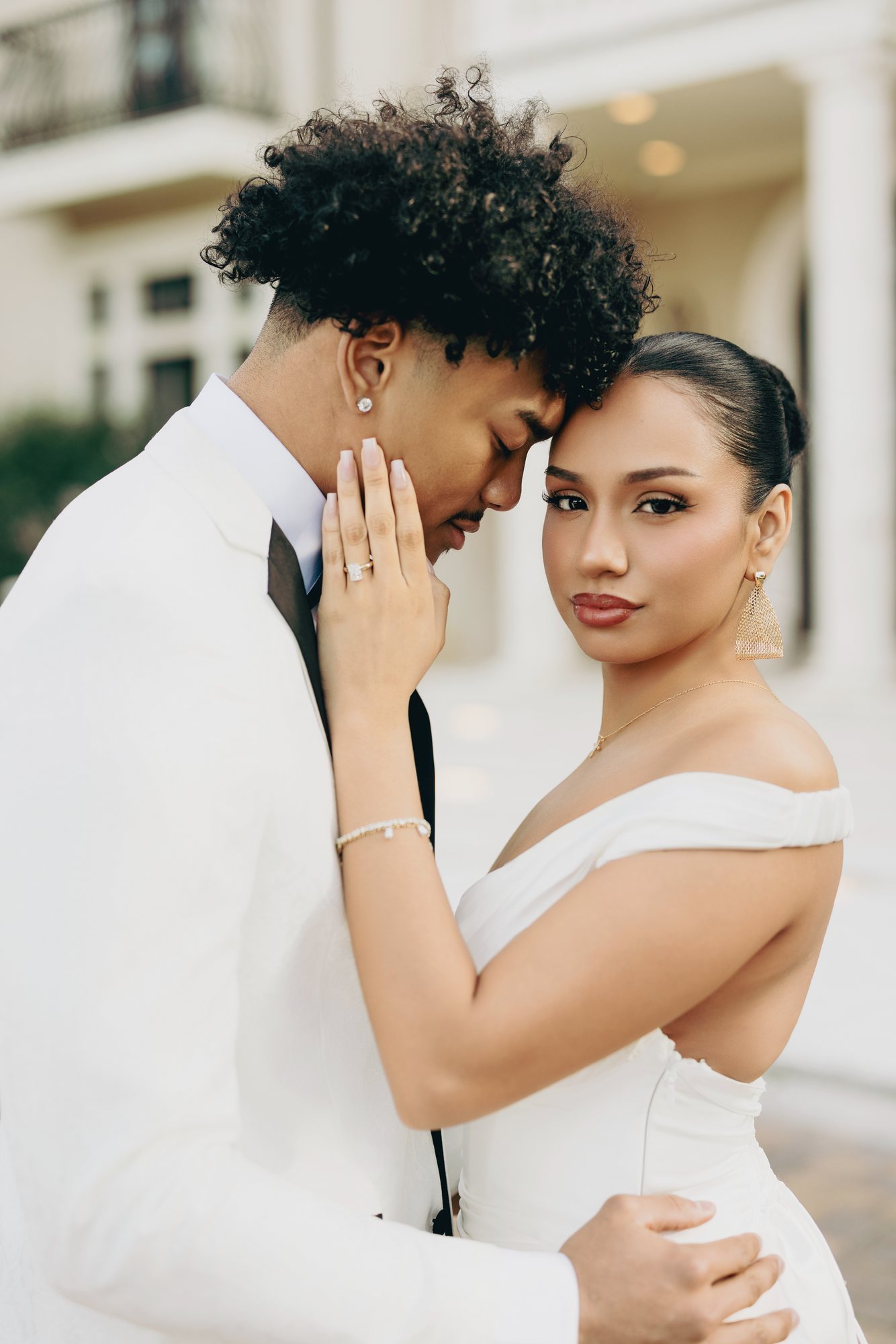 Ana + Malachi engagement photograph