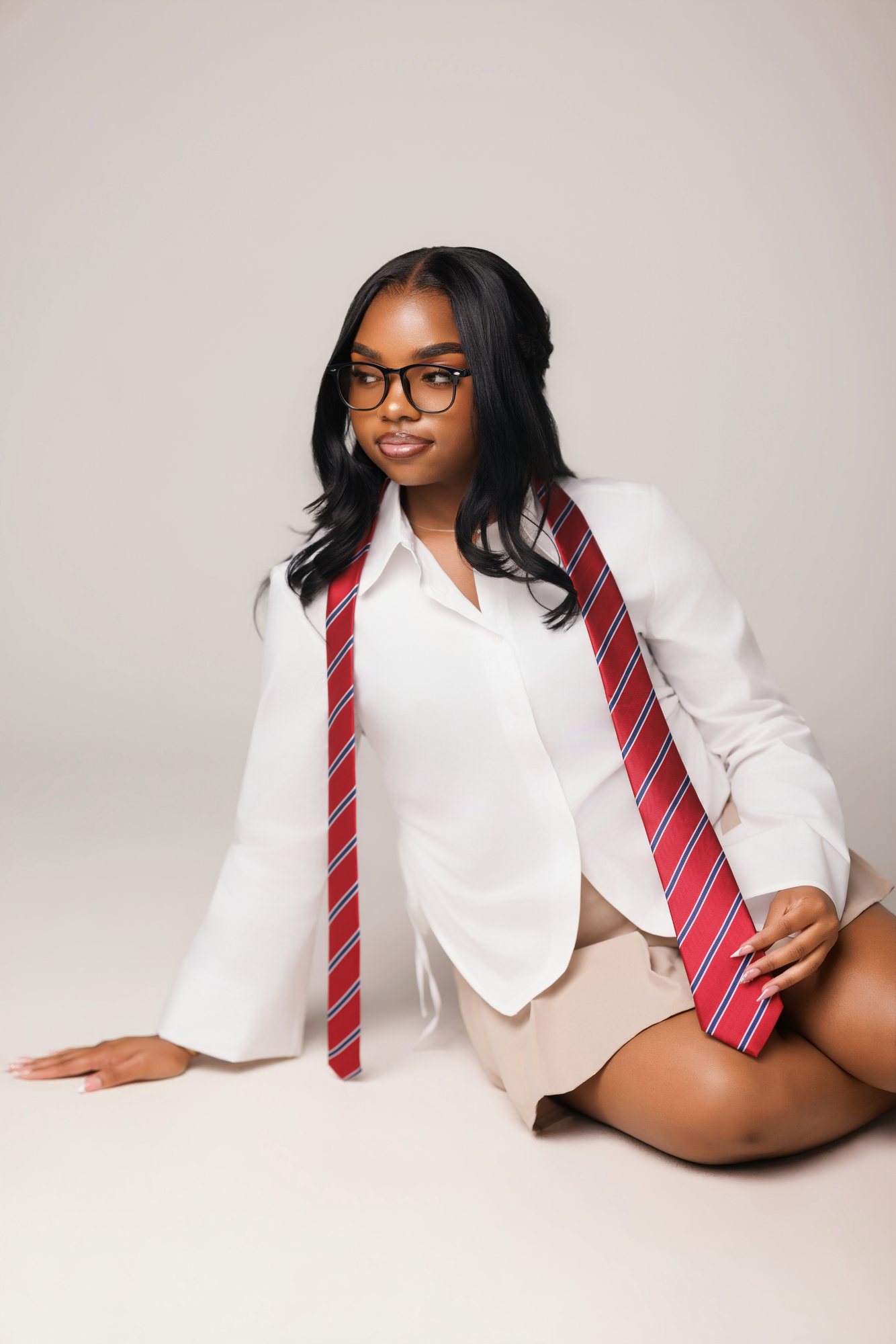 Eniyah W. graduation session by Christian Paul Studios
