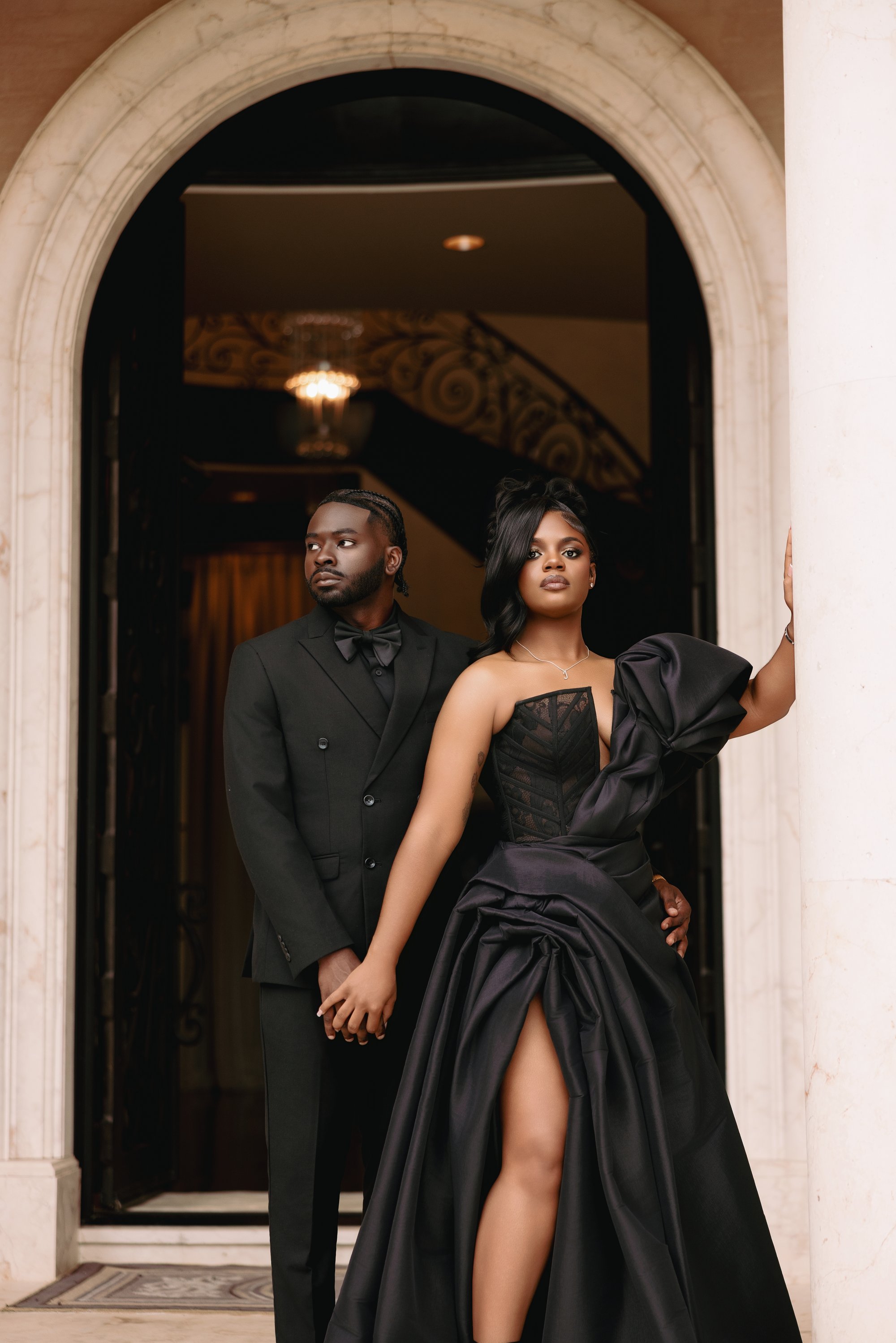 Tristyn and Jaylen engagement photograph