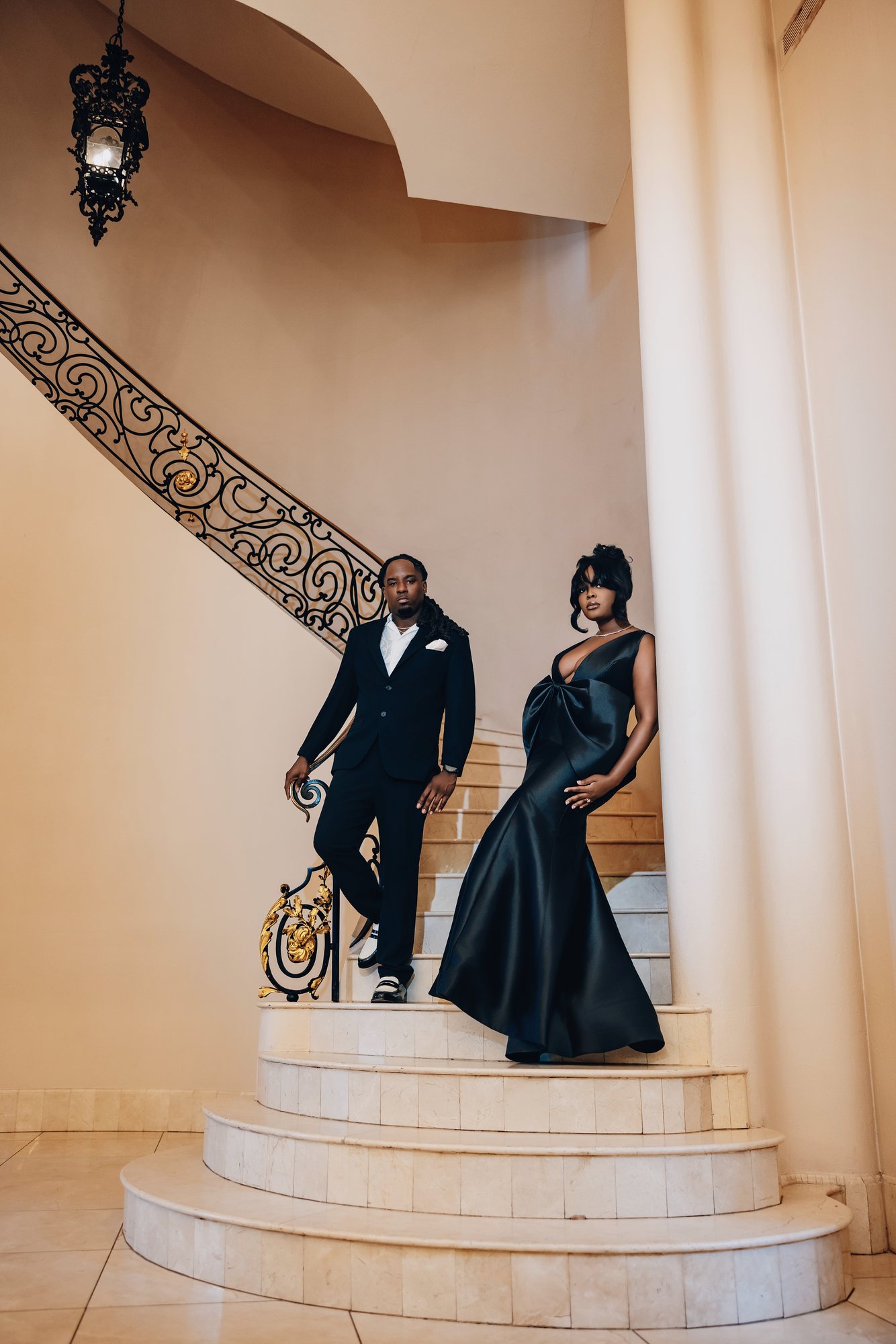 Sydnee + Willis engagement photograph