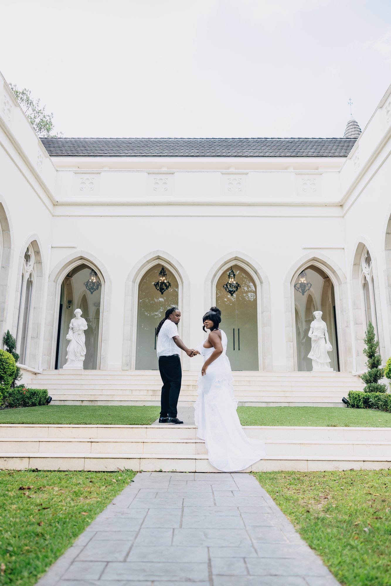 Sydnee + Willis engagement photograph