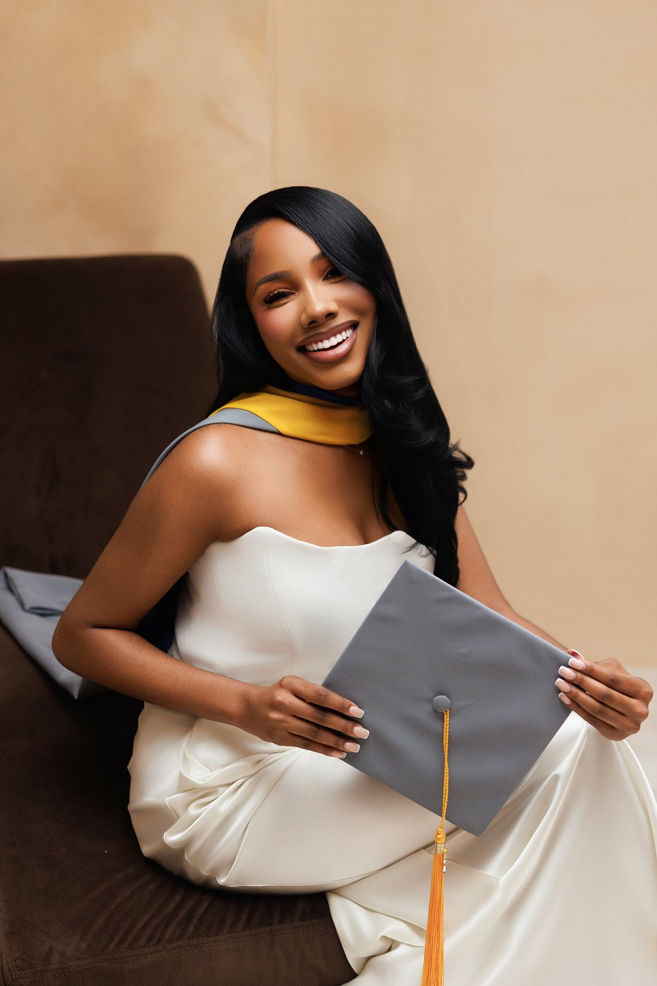 Bryaunna G. graduation session by Christian Paul Studios