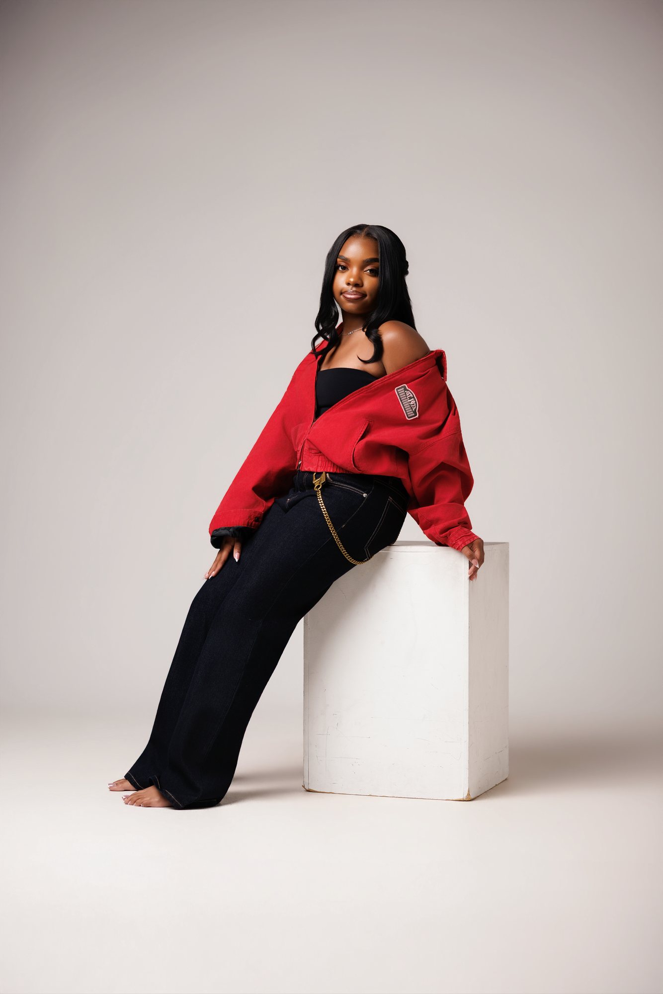 Eniyah W. graduation session by Christian Paul Studios