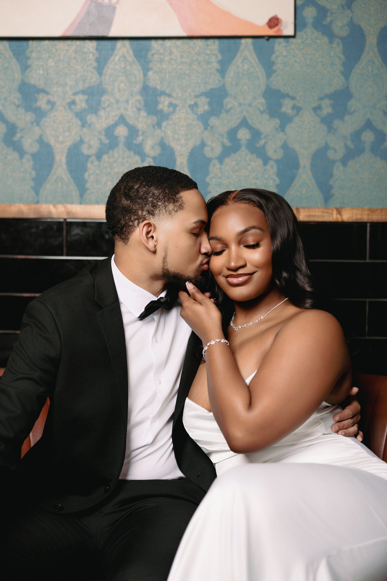 Chelbie + Tremayne engagement photograph